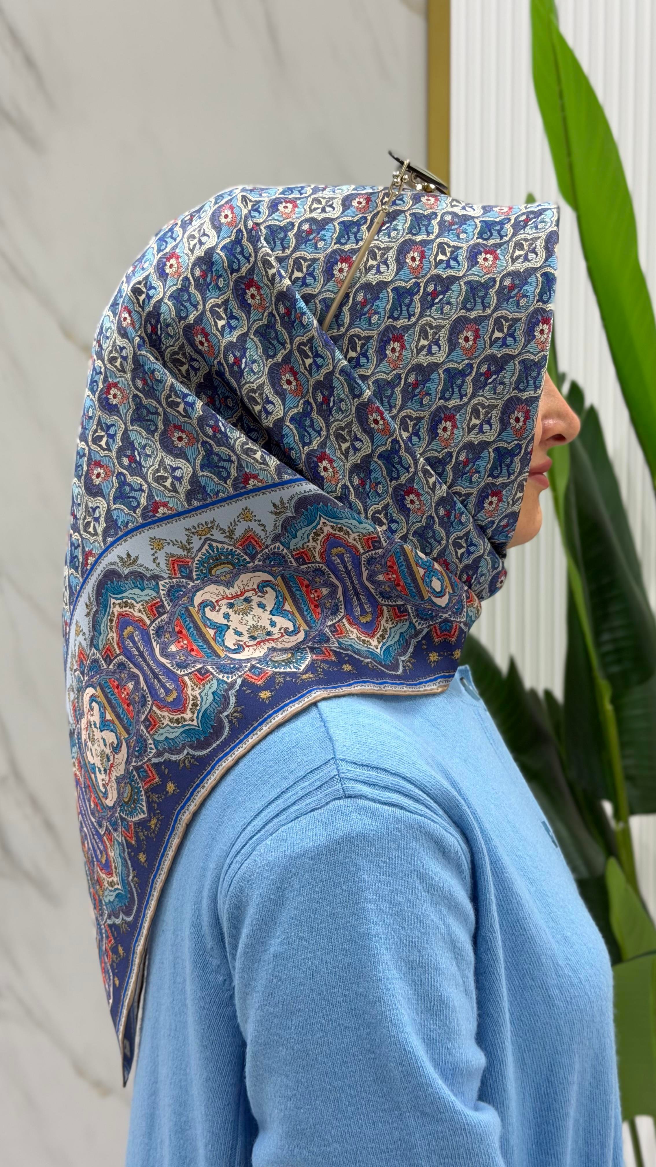 ARMİNE TWILL İPEK EŞARP 9518-31