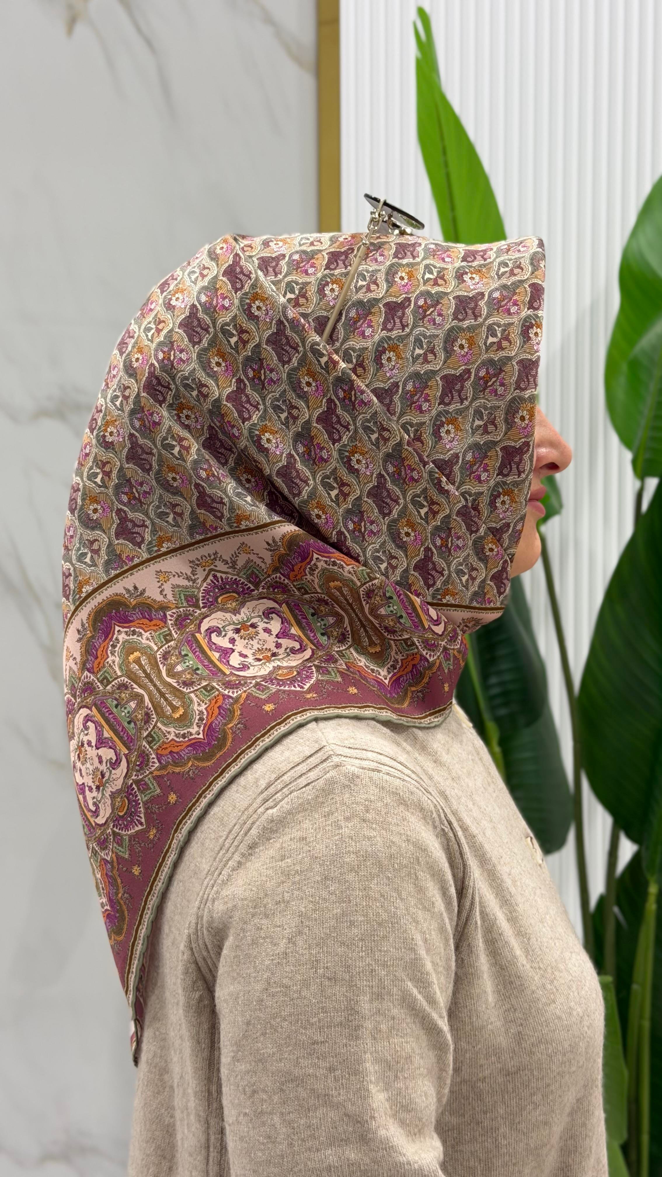 ARMİNE TWILL İPEK EŞARP 9518-32