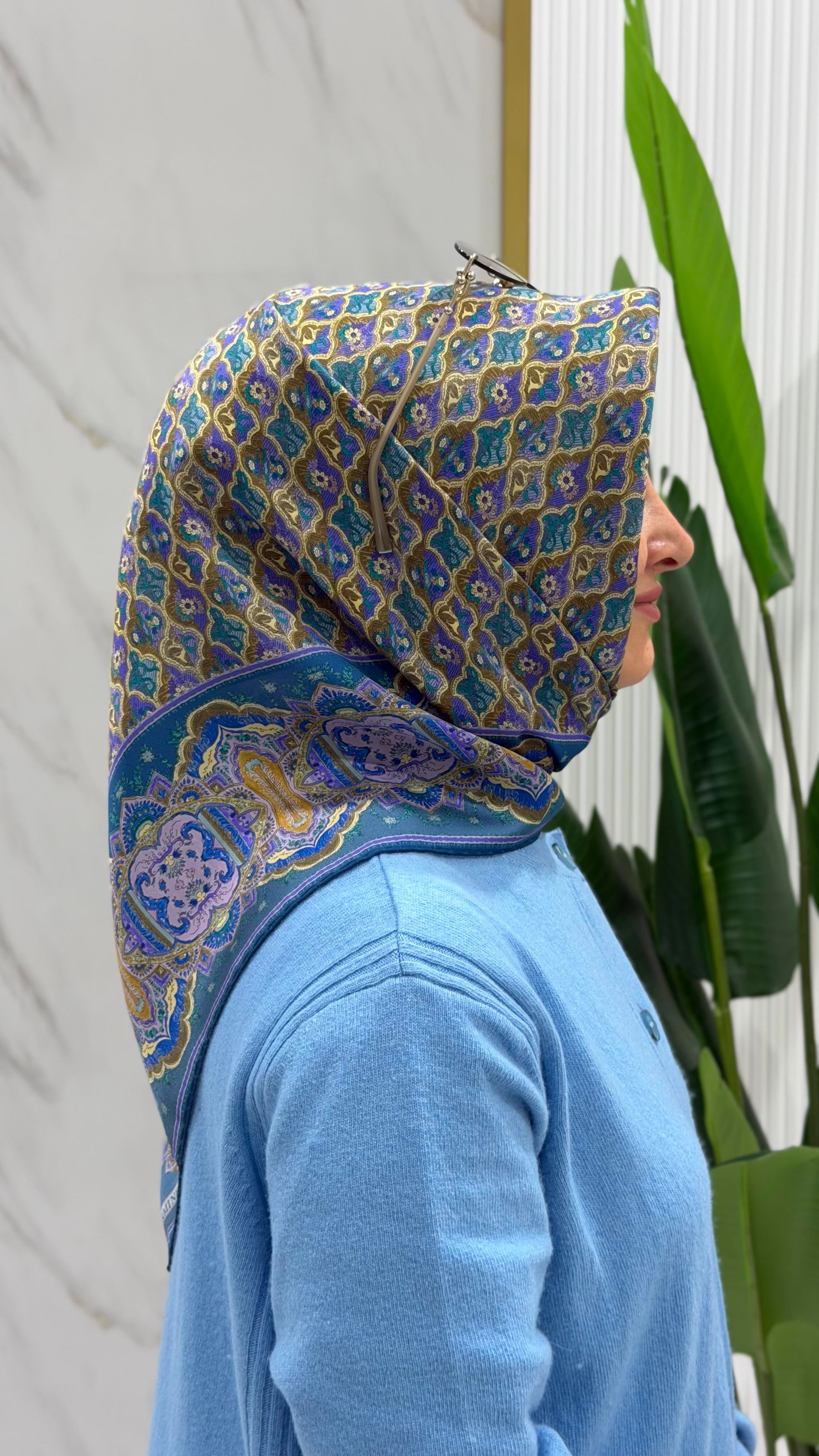 ARMİNE TWILL İPEK EŞARP 9518-80