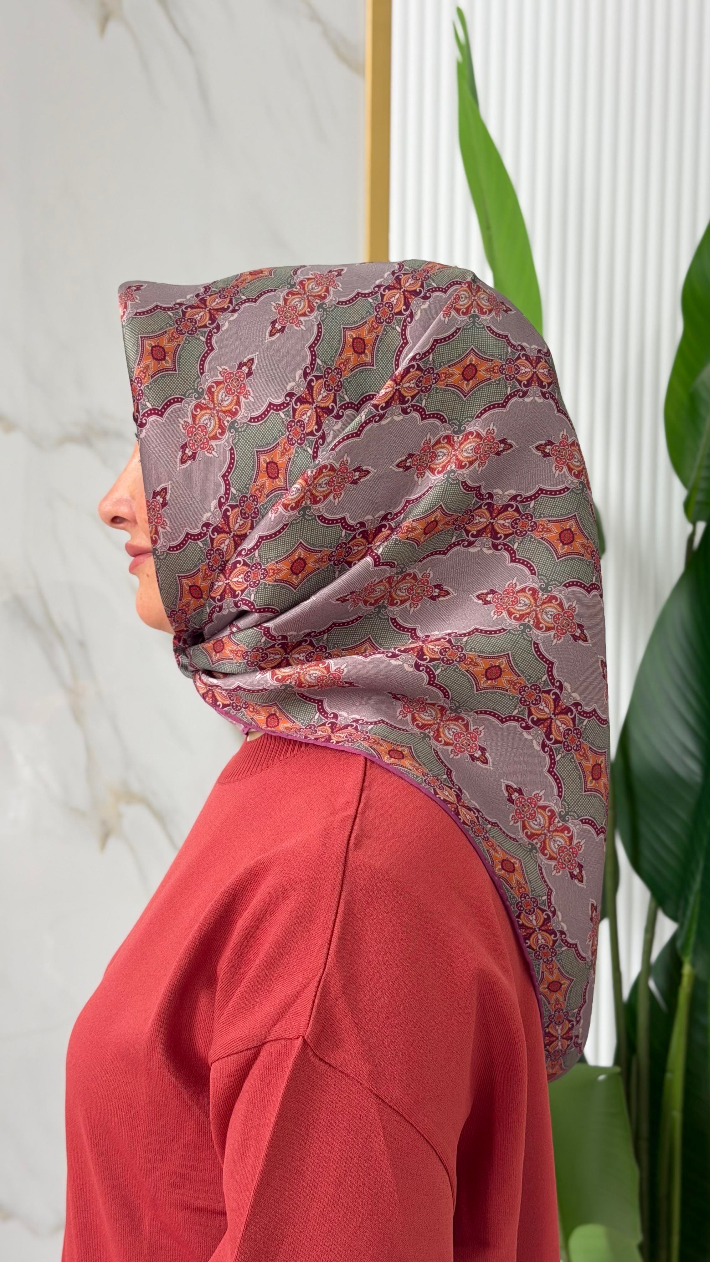 ARMİNE TWILL İPEK EŞARP 9522-38