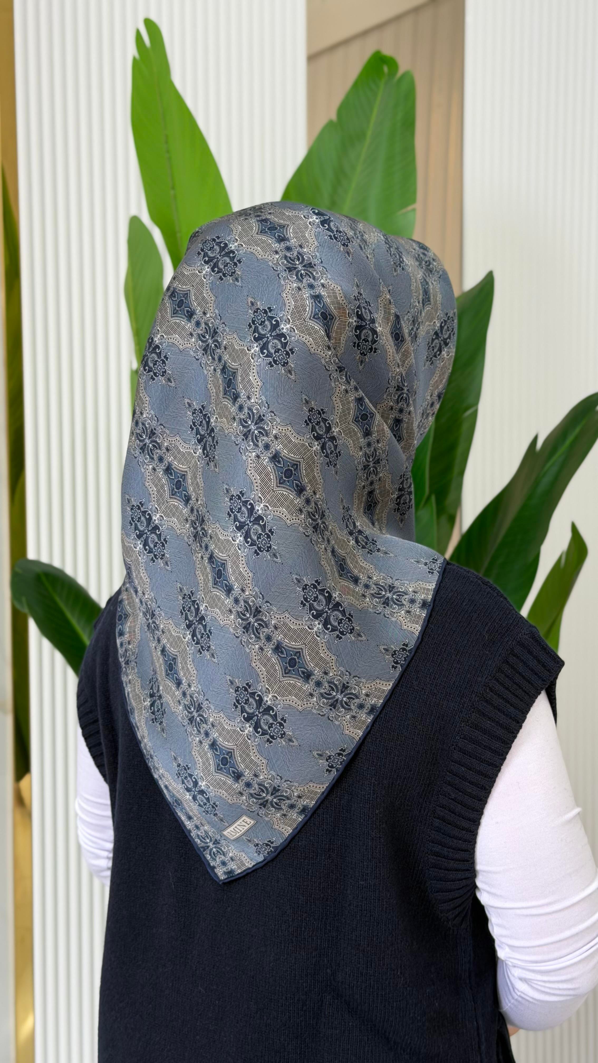 ARMİNE TWILL İPEK EŞARP 9522-52