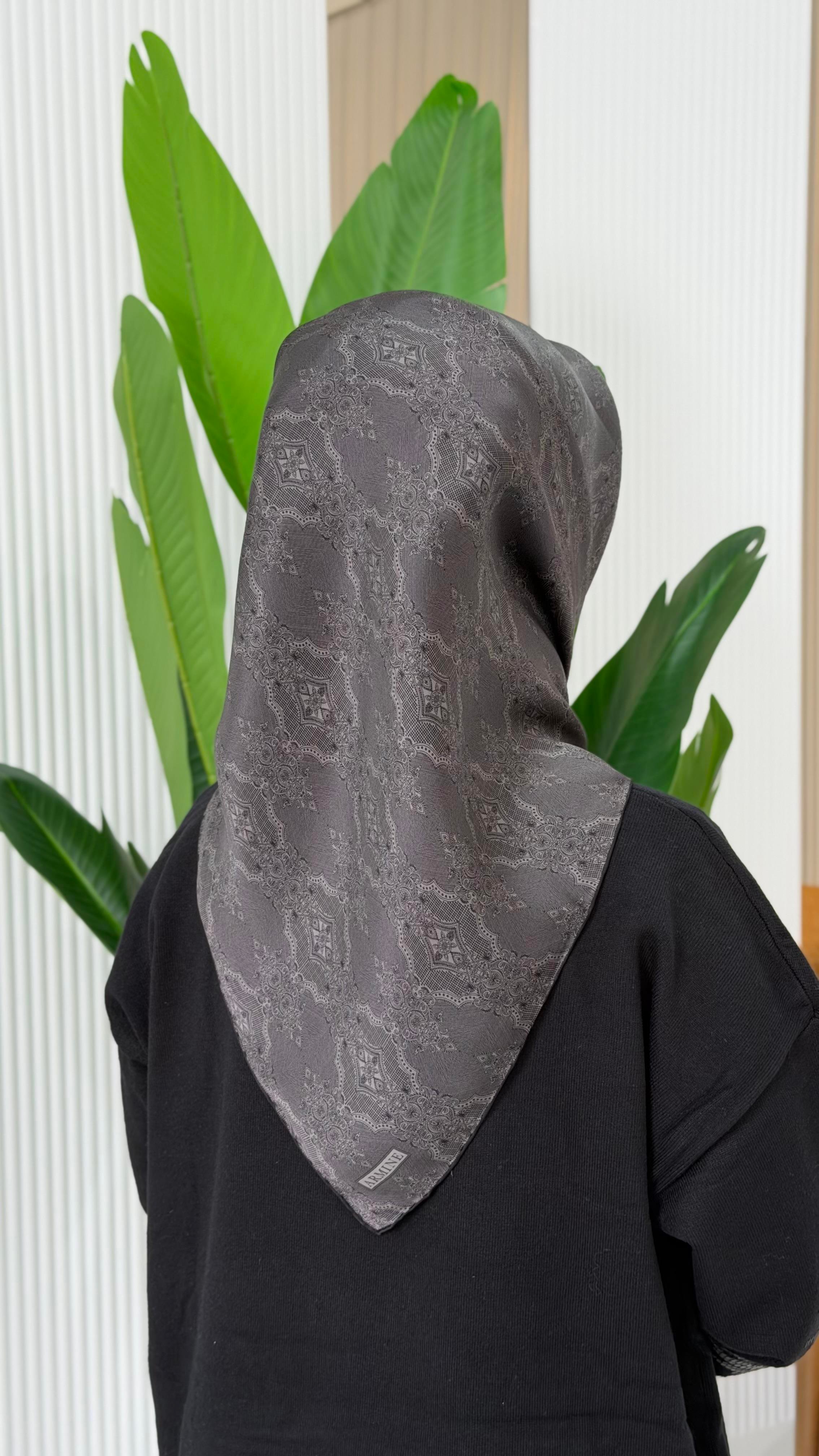 ARMİNE TWILL İPEK EŞARP 9522-81