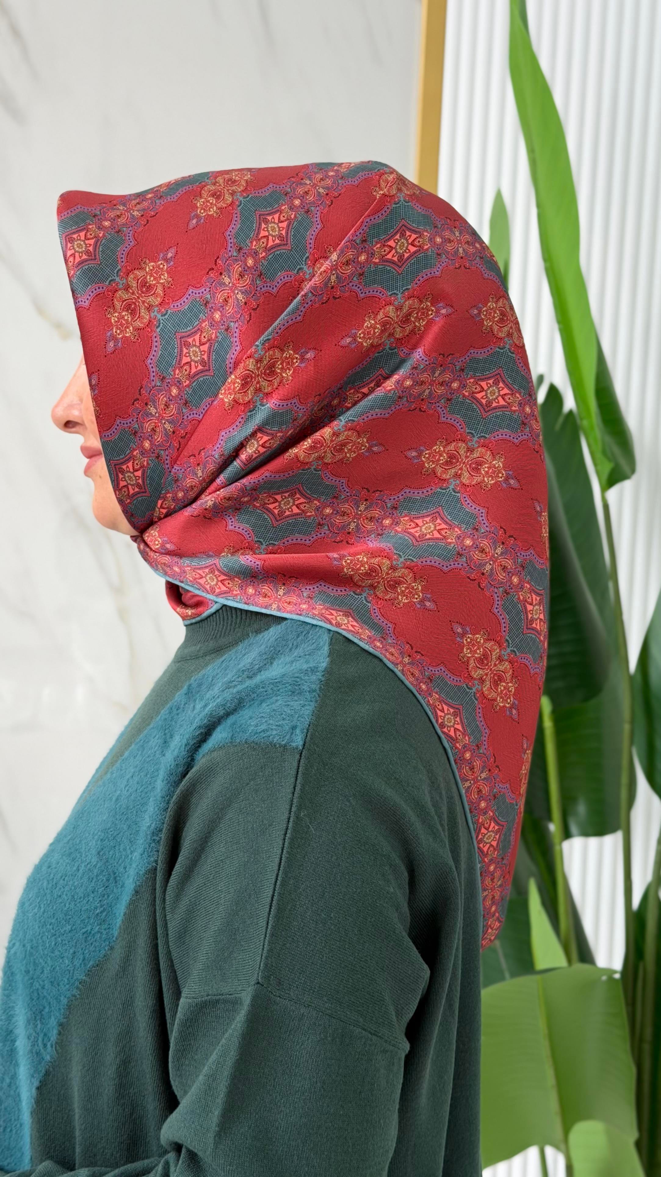 ARMİNE TWILL İPEK EŞARP 9522-85