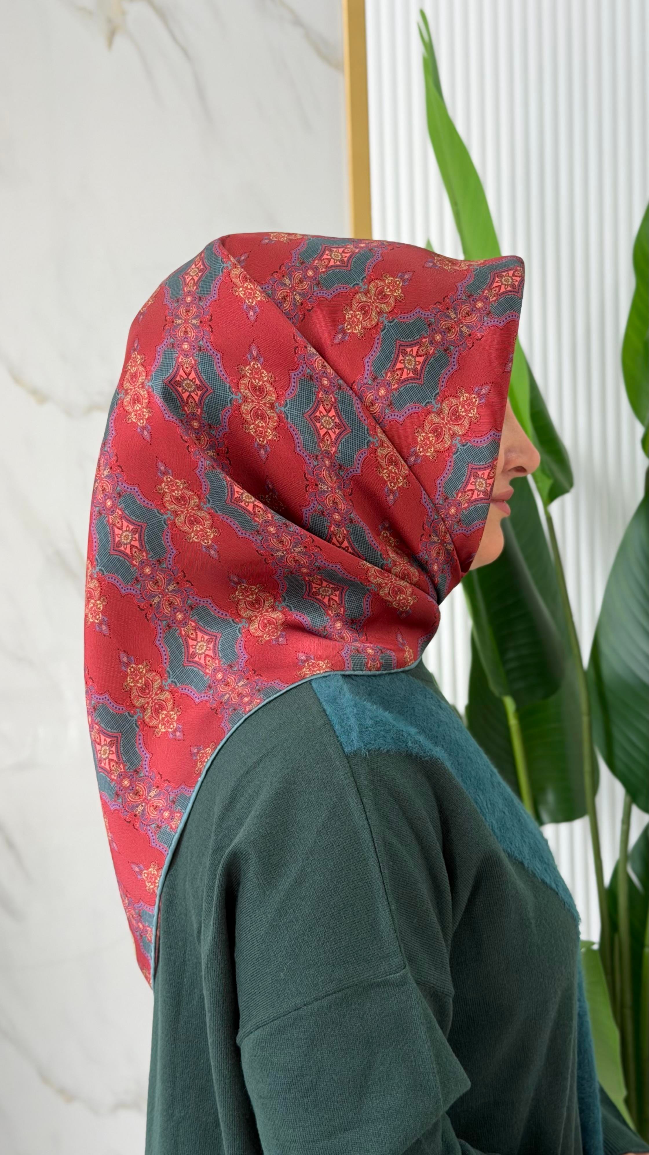 ARMİNE TWILL İPEK EŞARP 9522-85