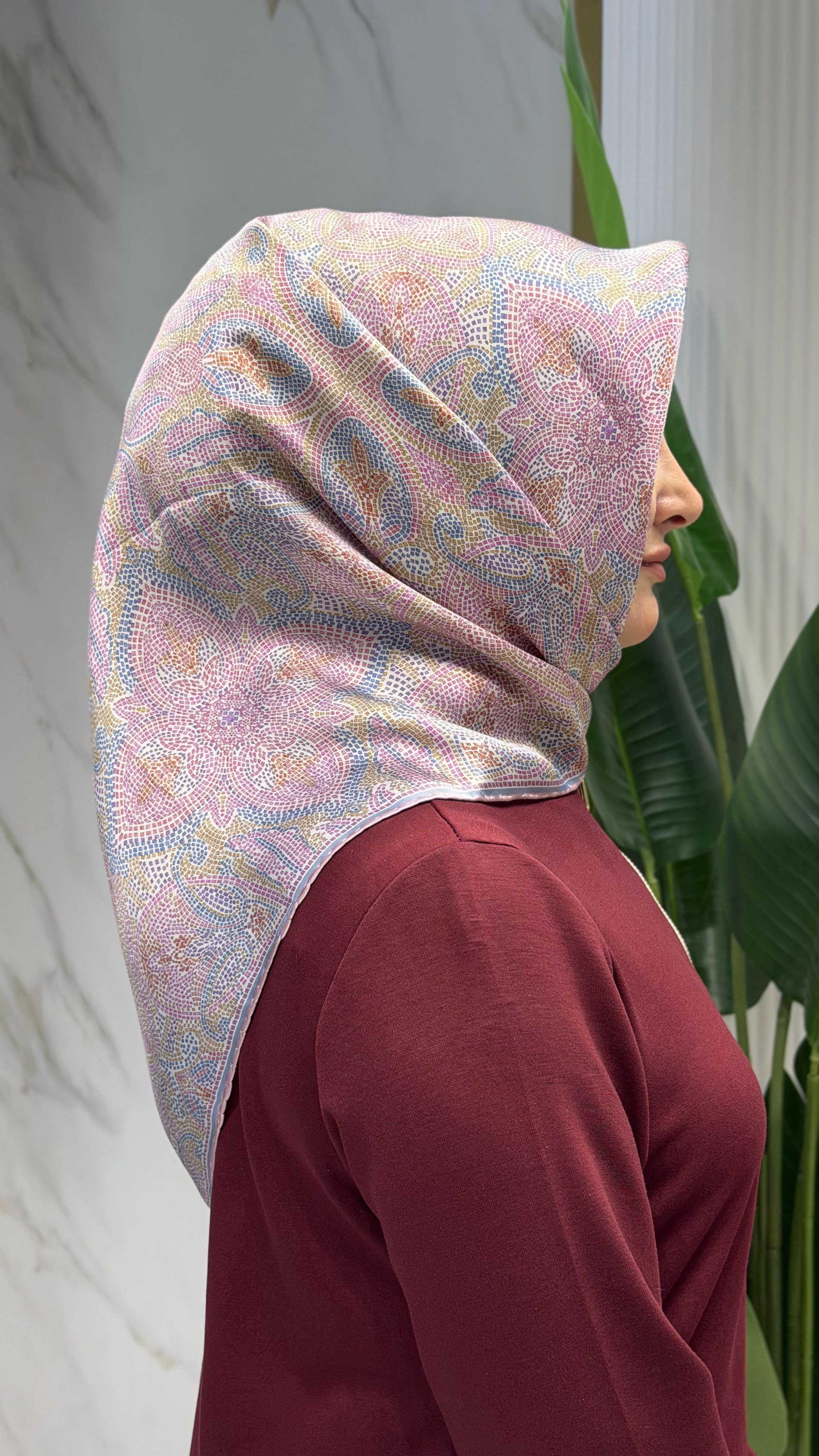 ARMINE TWILL İPEK EŞARP - 9540-2
