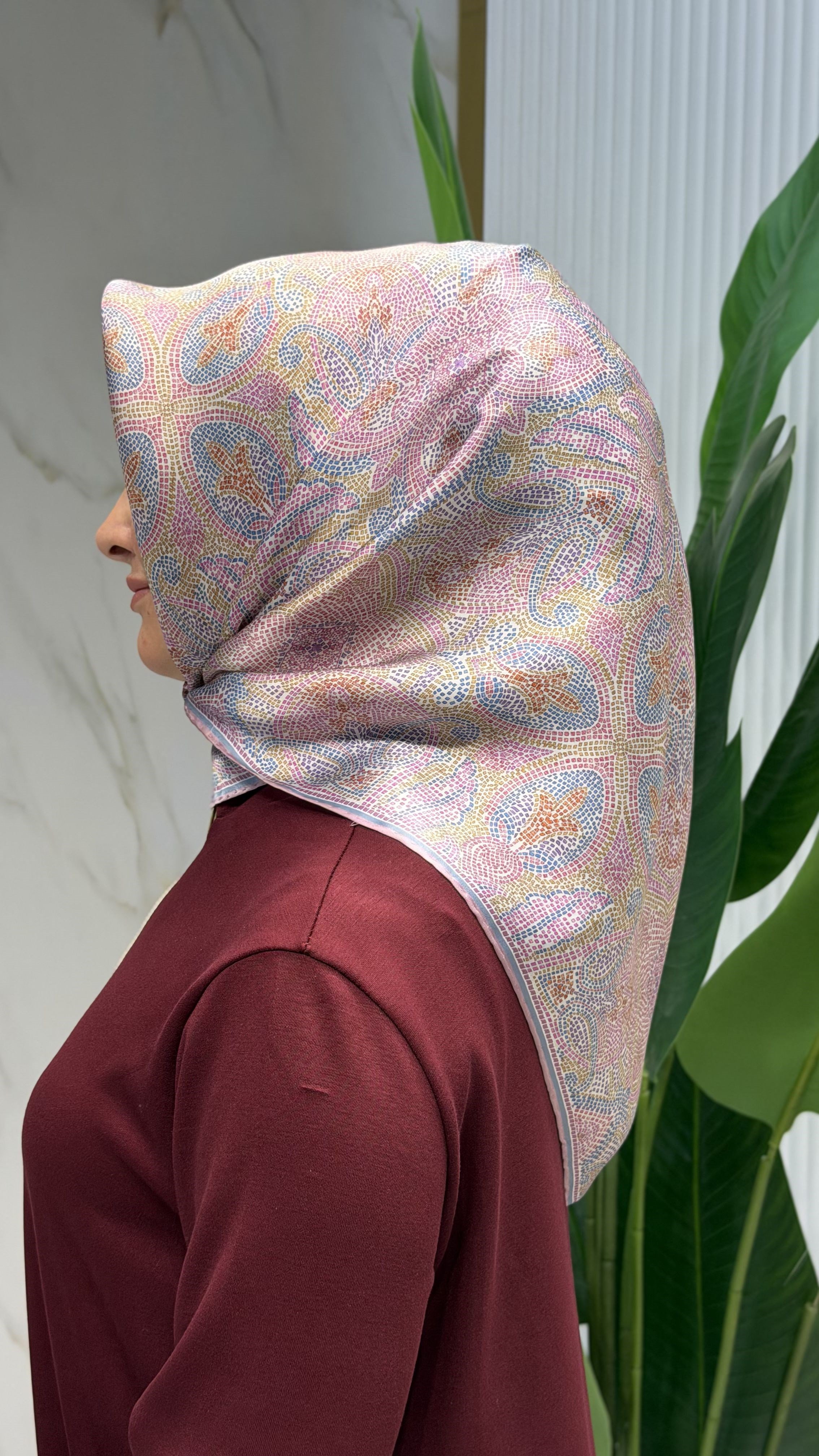 ARMINE TWILL İPEK EŞARP - 9540-2
