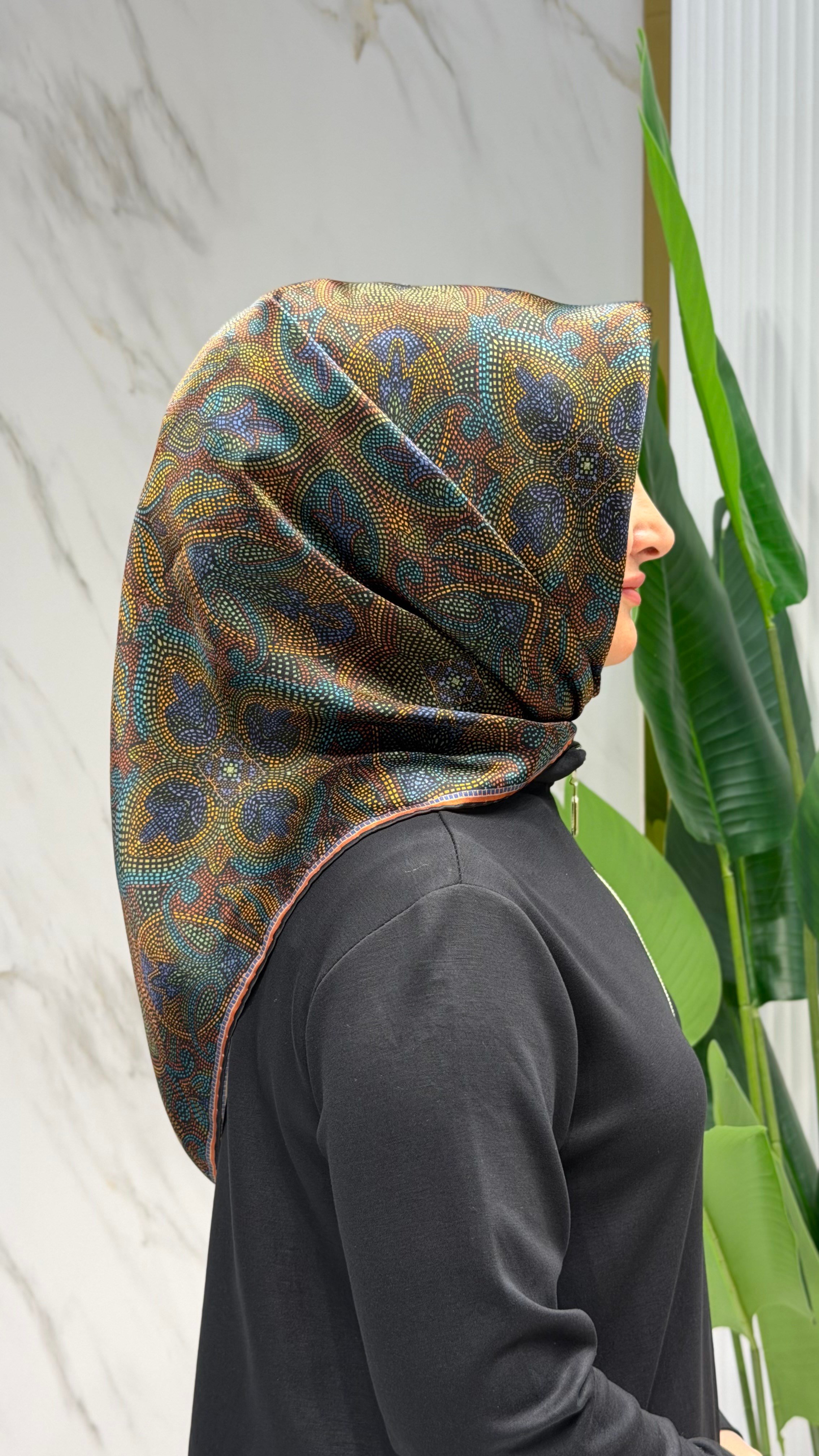 ARMINE TWILL İPEK EŞARP - 9540-4