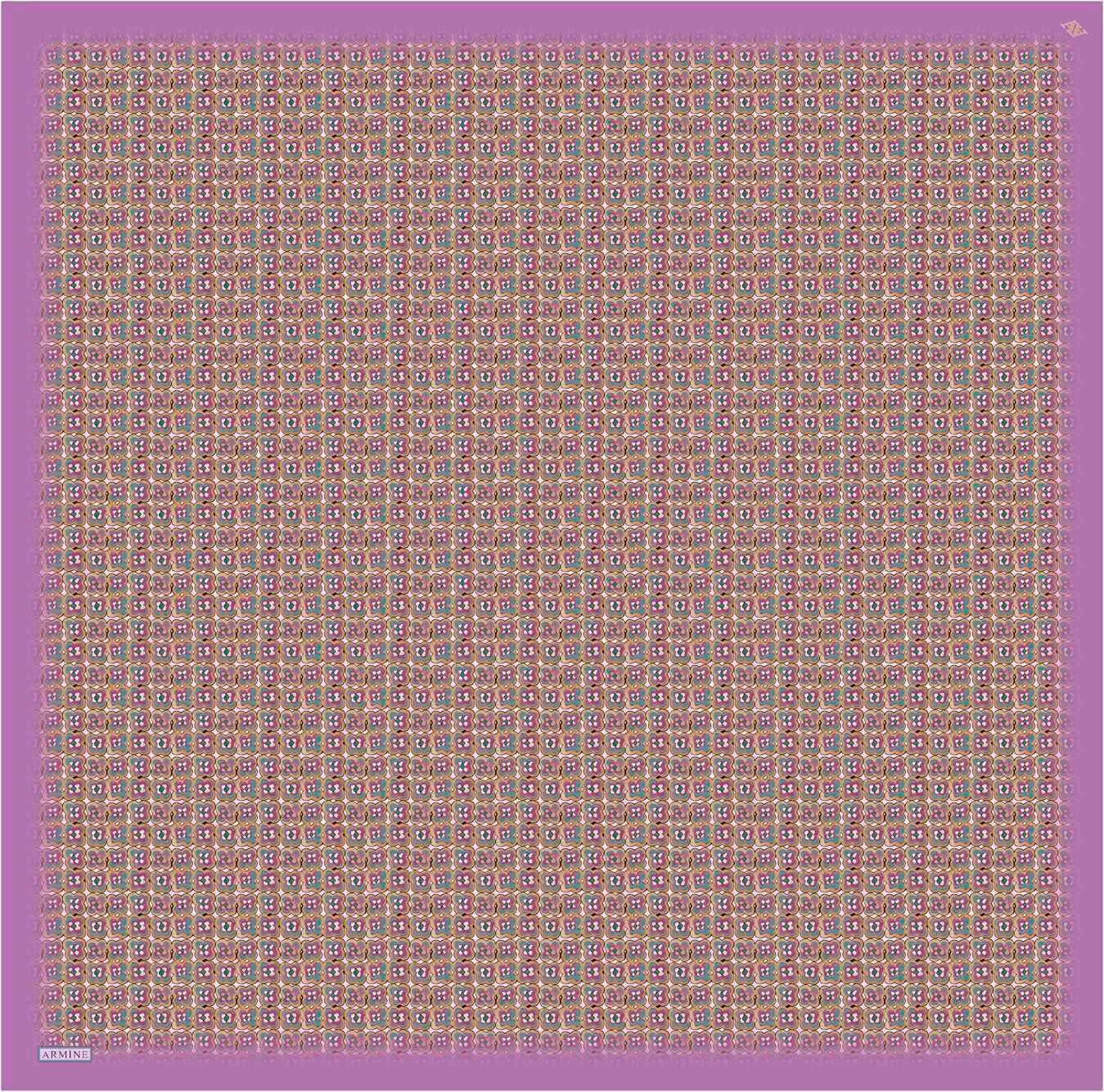ARMİNE TWILL SAF İPEK EŞARP 9134D 