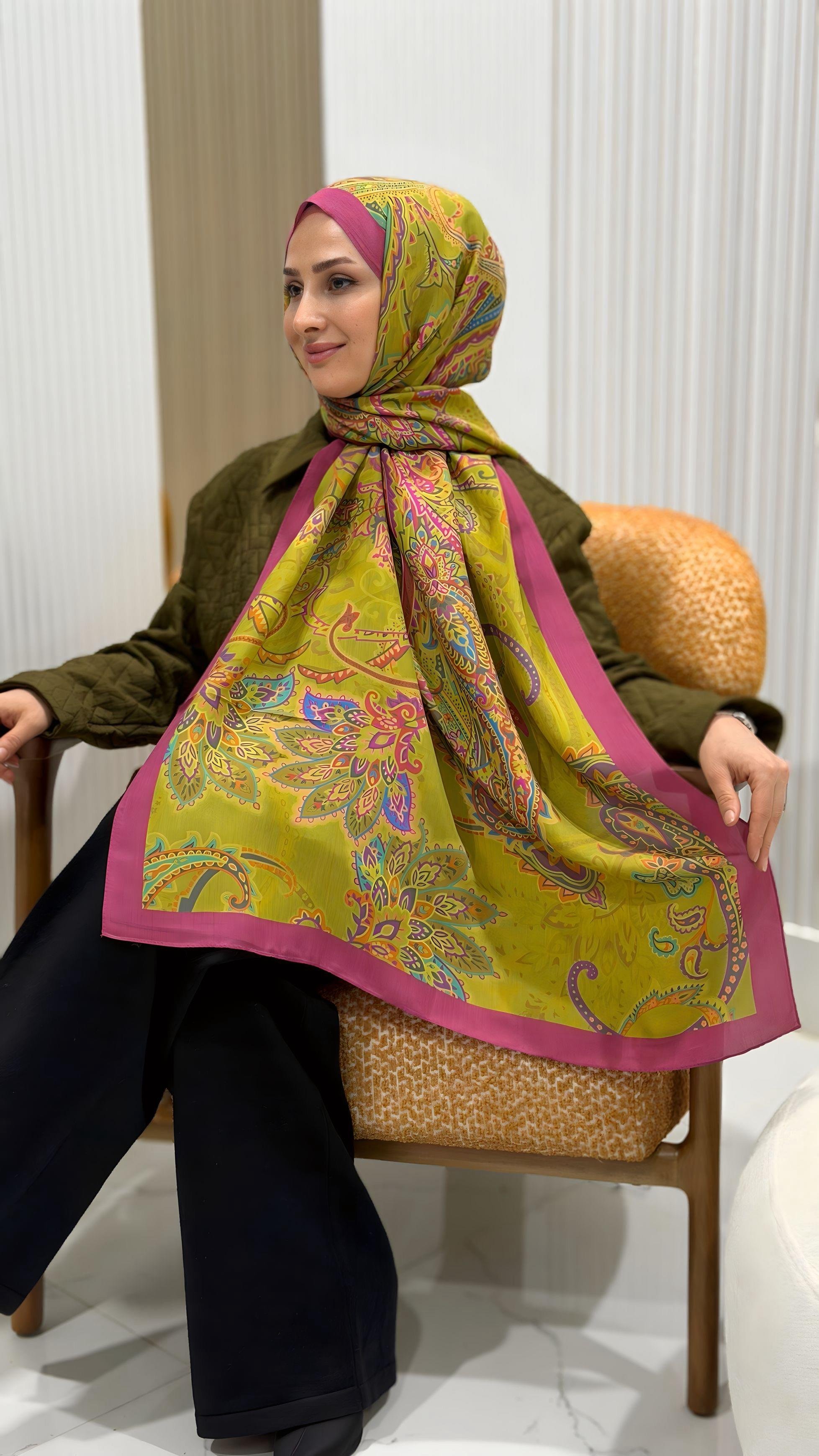 ED SCARF FLOŞ VİSKON ŞAL- ED0013