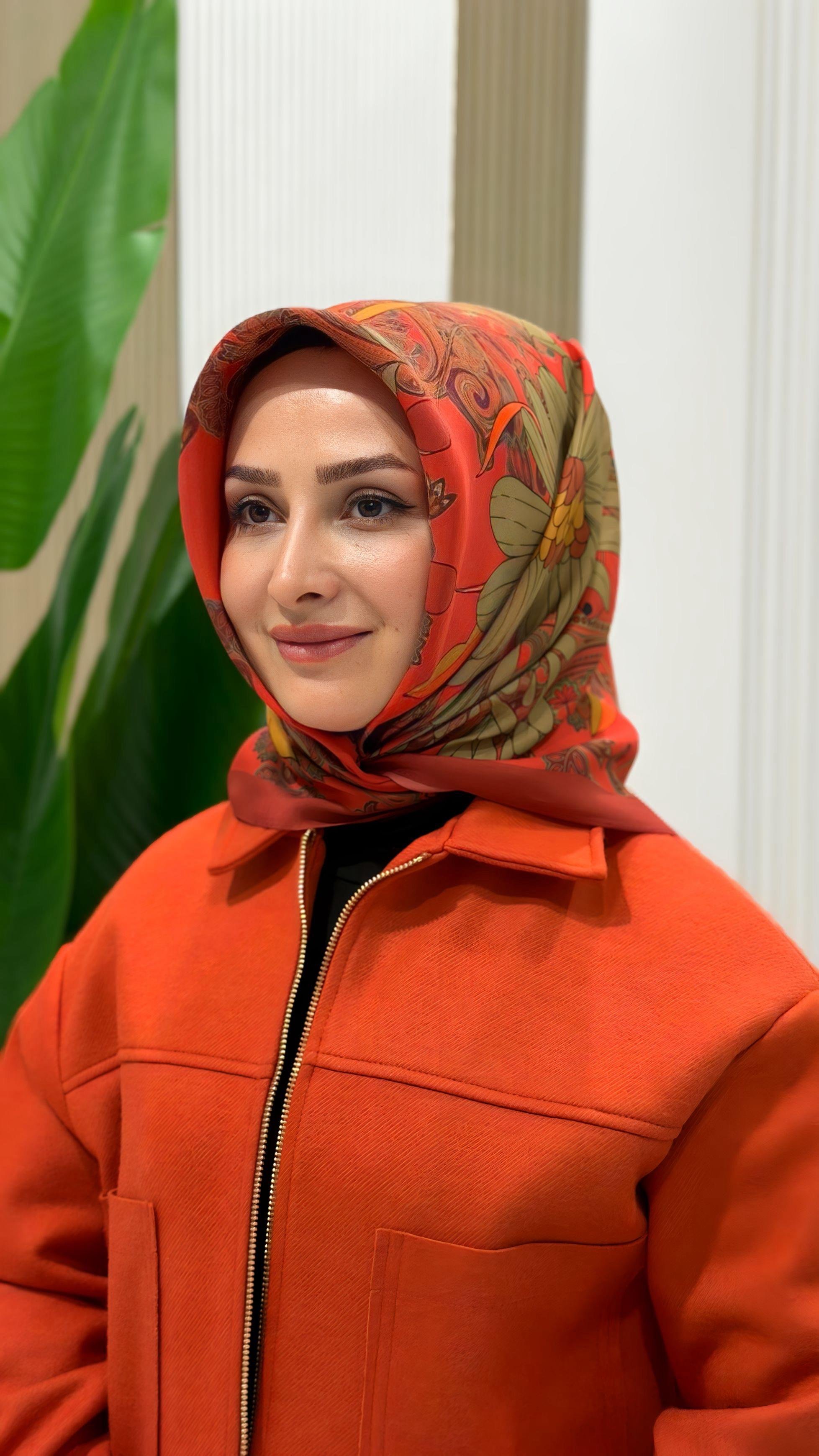 ED SCARF VİSKON FLOŞ EŞARP- ED0012