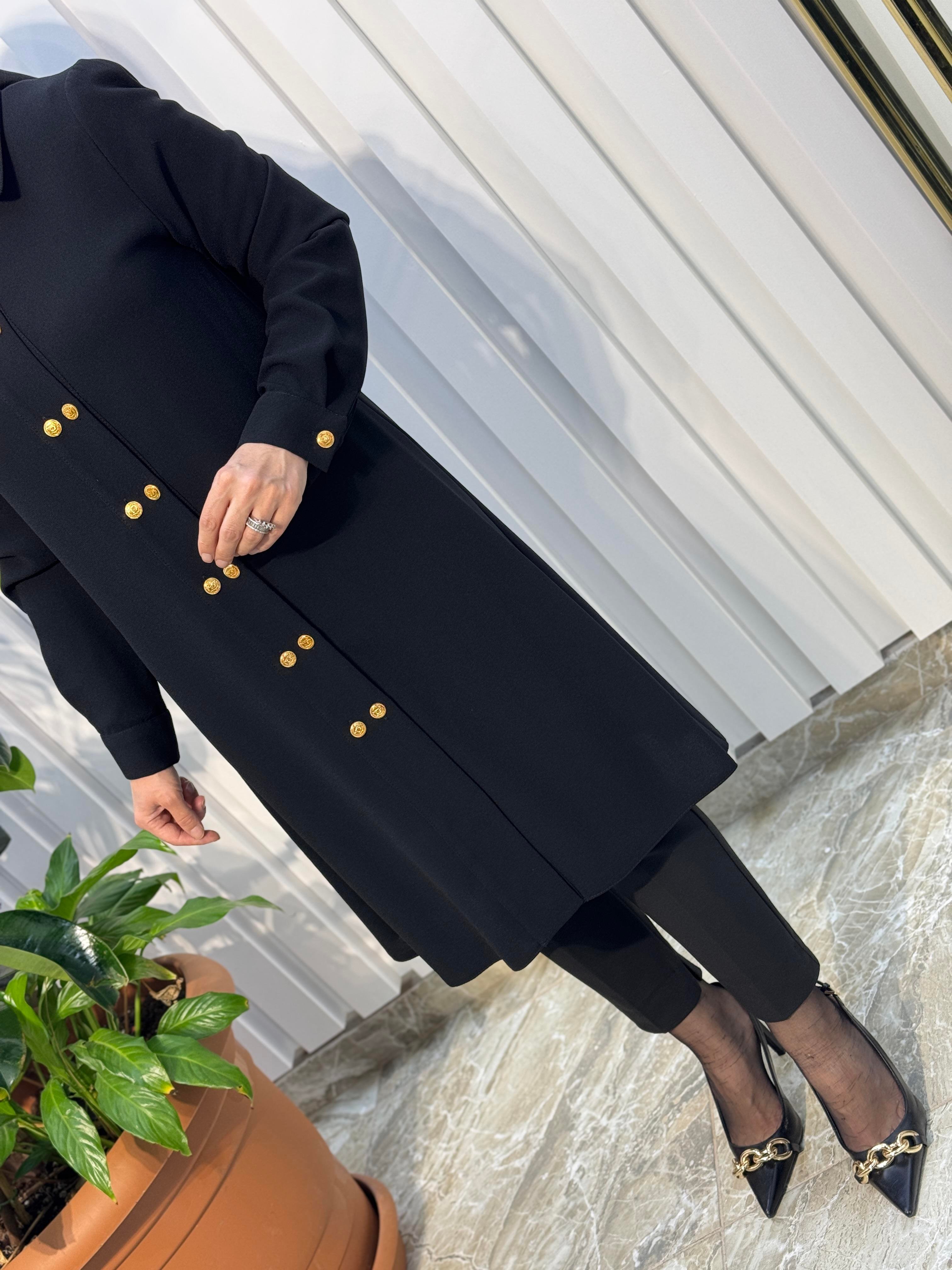 HAYA BLEZIR DÜĞMELİ TUNİK -1330