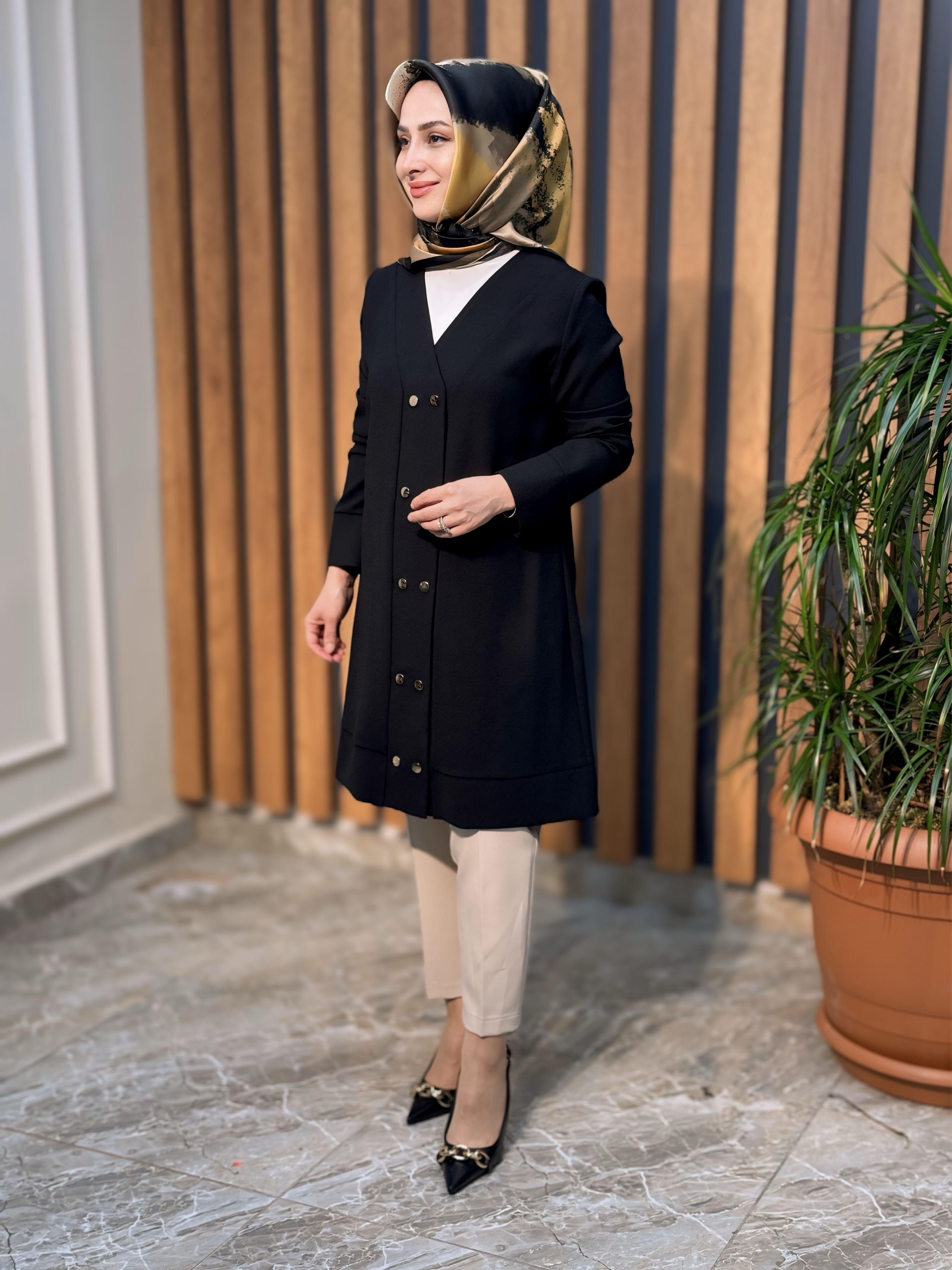 HAYA DÜĞMELİ CEKET 1314