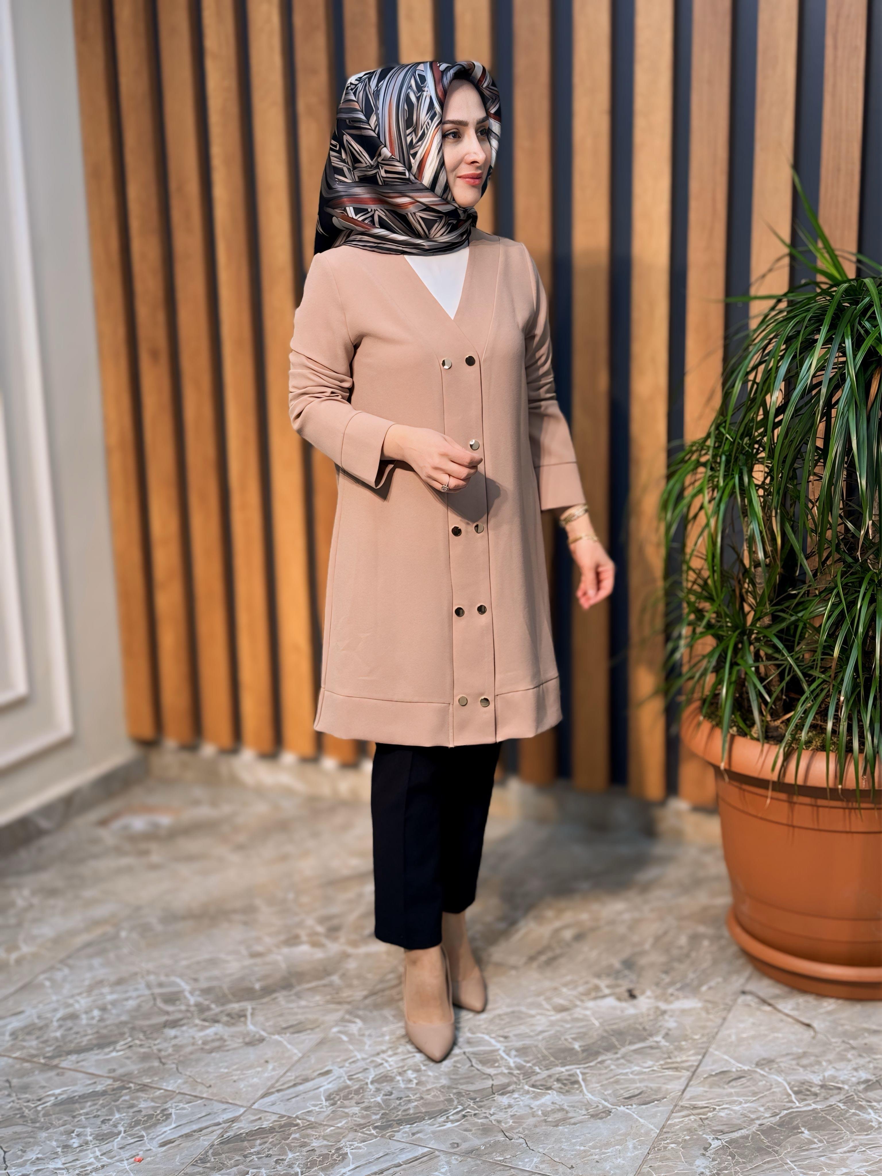 HAYA DÜĞMELİ CEKET 1314