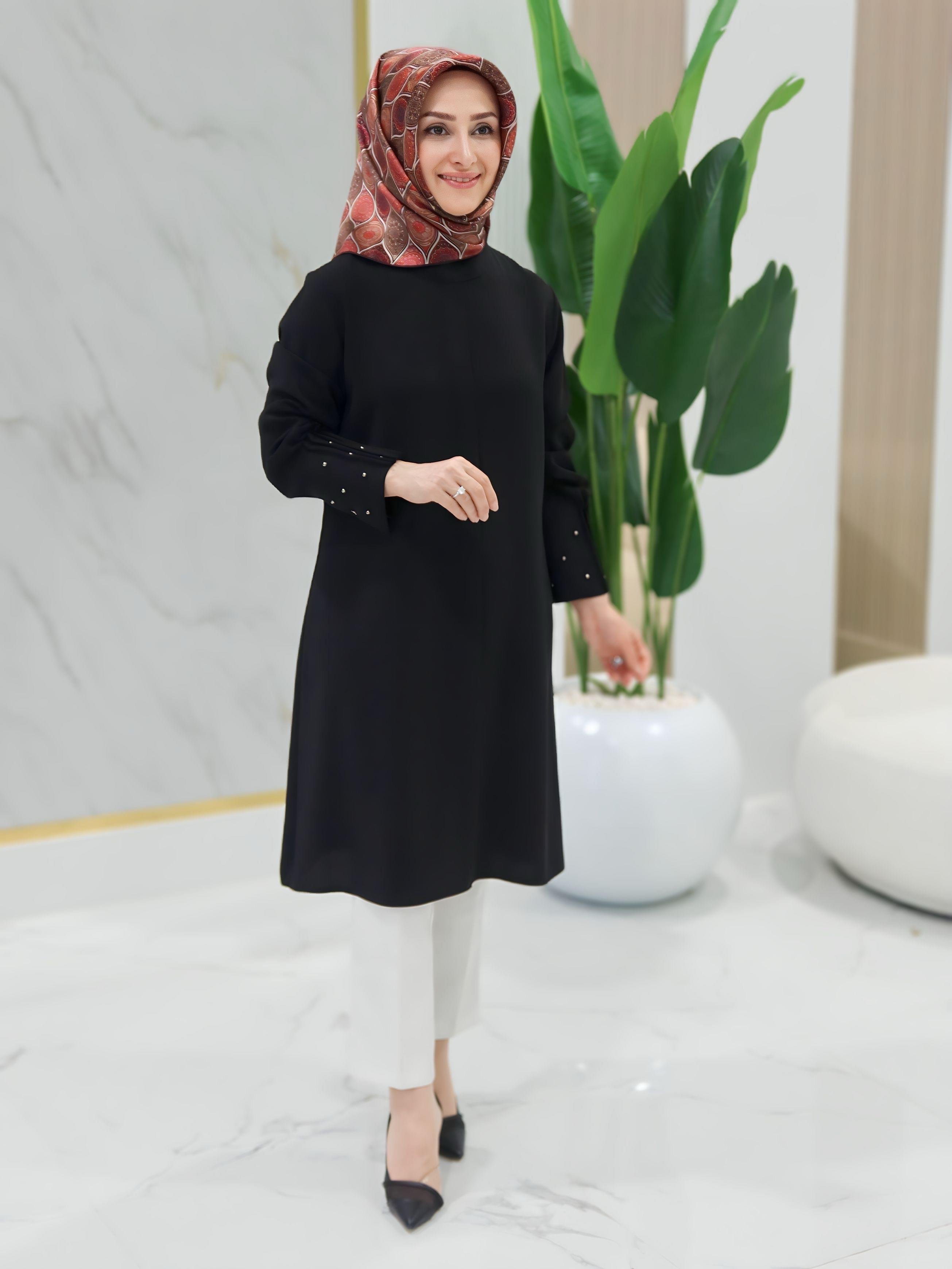 HAYA İNCİLİ TUNİK A1590 