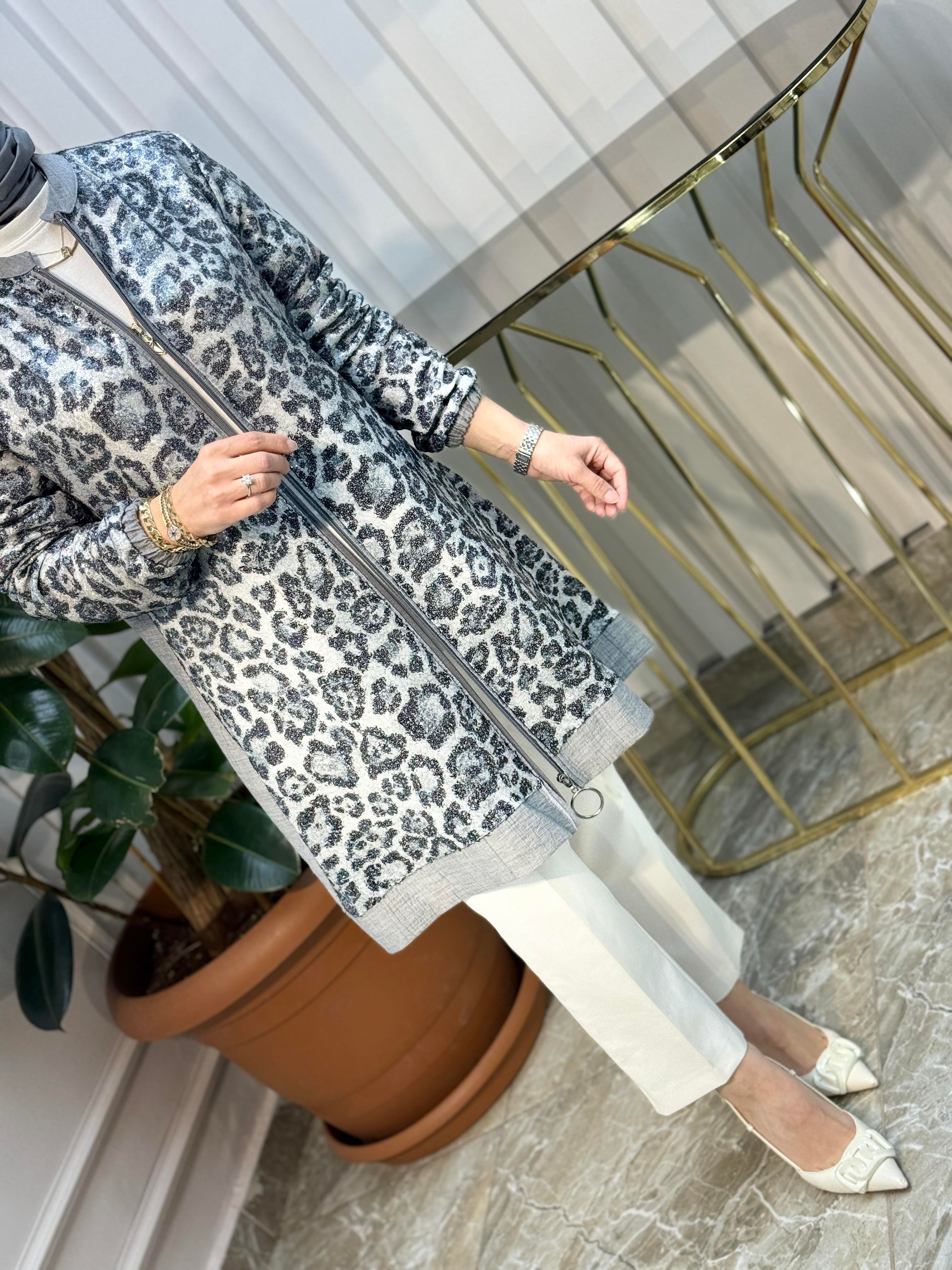 HAYA LEOPAR PUL CEKET - 1583