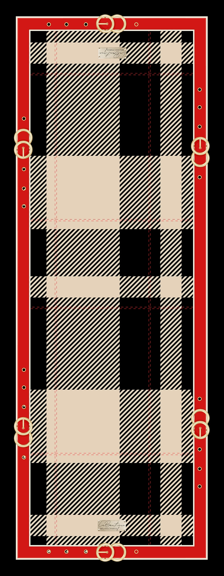 Herbal/bitkisel Şal 9107-07-70x190