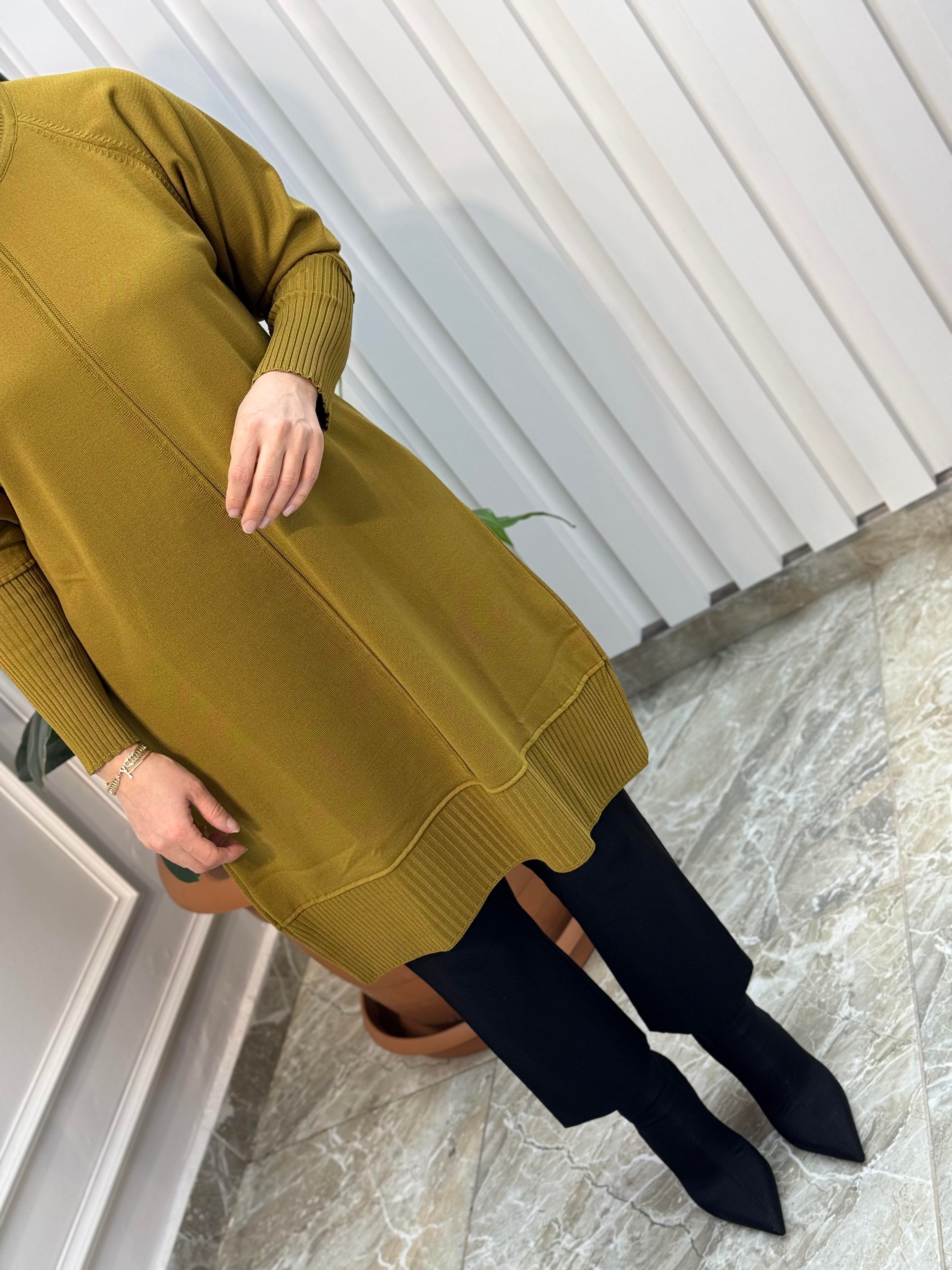 KADO KOLU LASTİKLİ TRİKO TUNİK KT014 