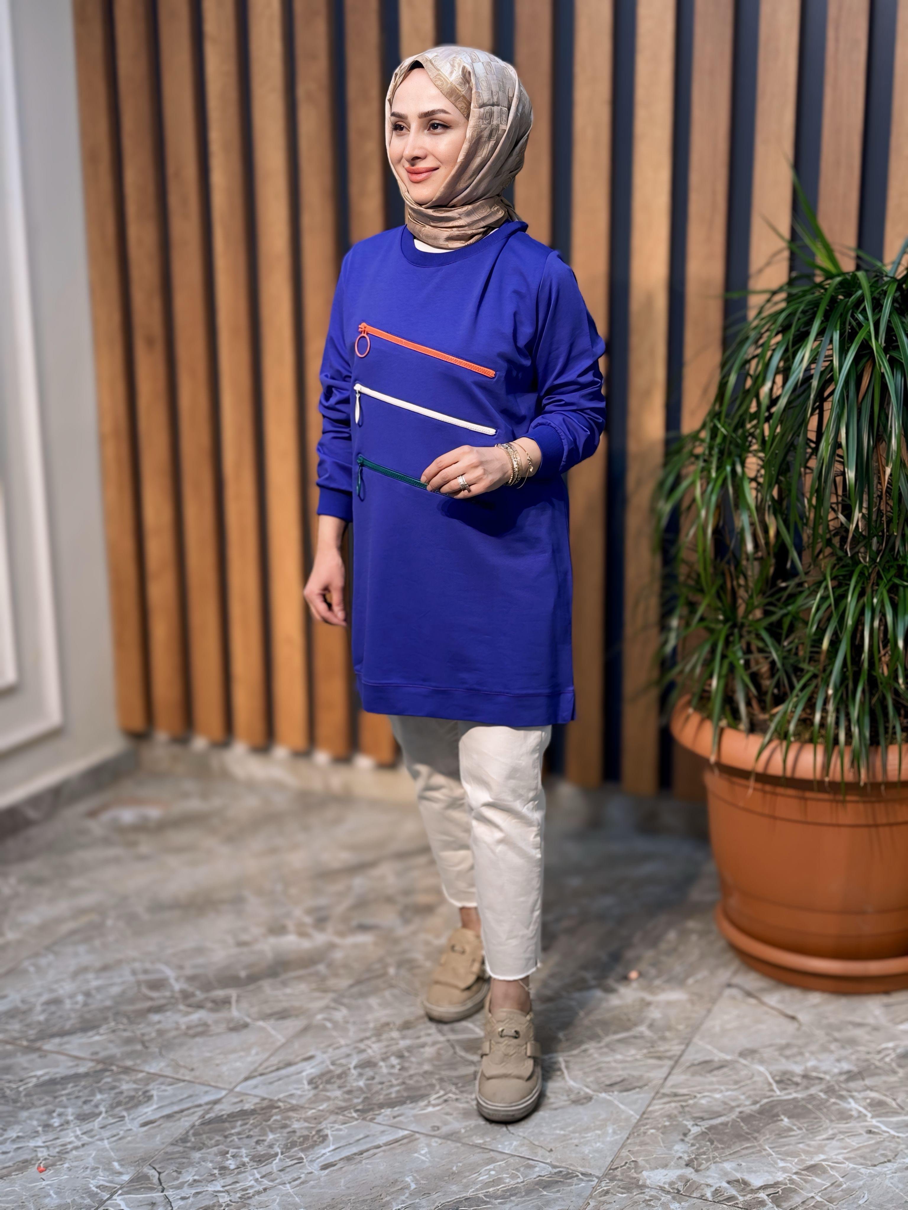 KADO SOFF FERMUARLI SWEAT 7384