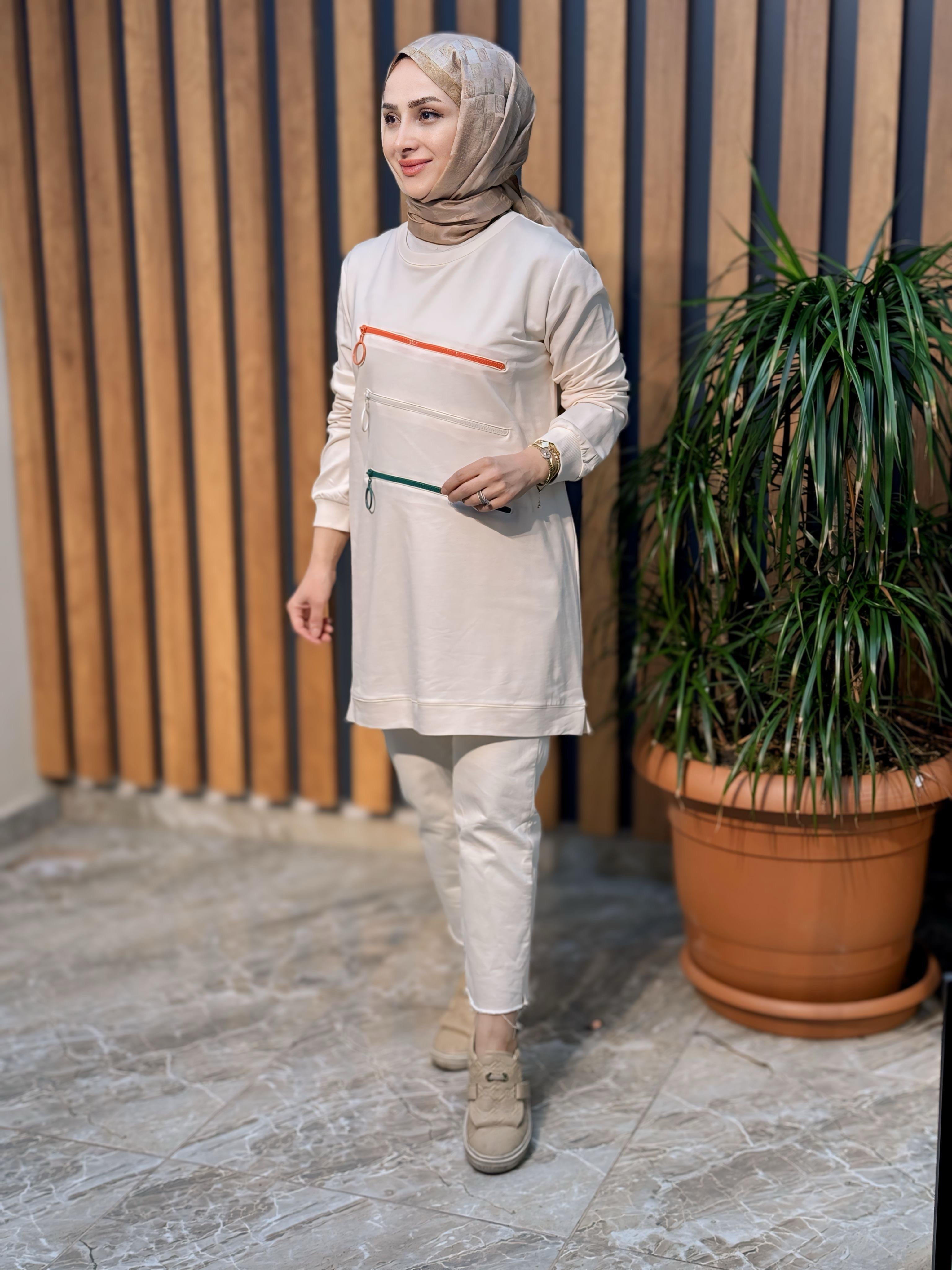 KADO SOFF FERMUARLI SWEAT 7384
