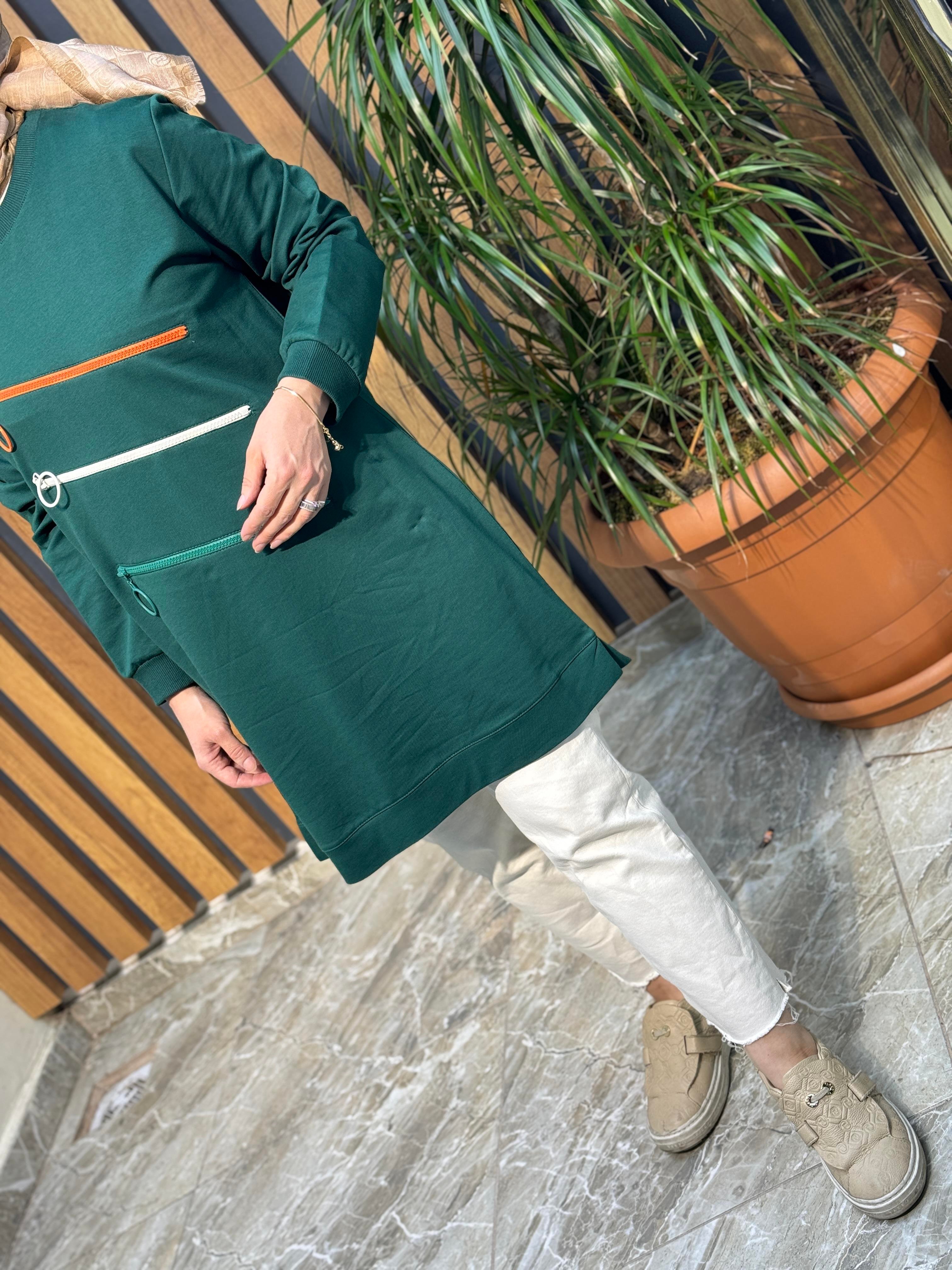 KADO SOFF FERMUARLI SWEAT 7384