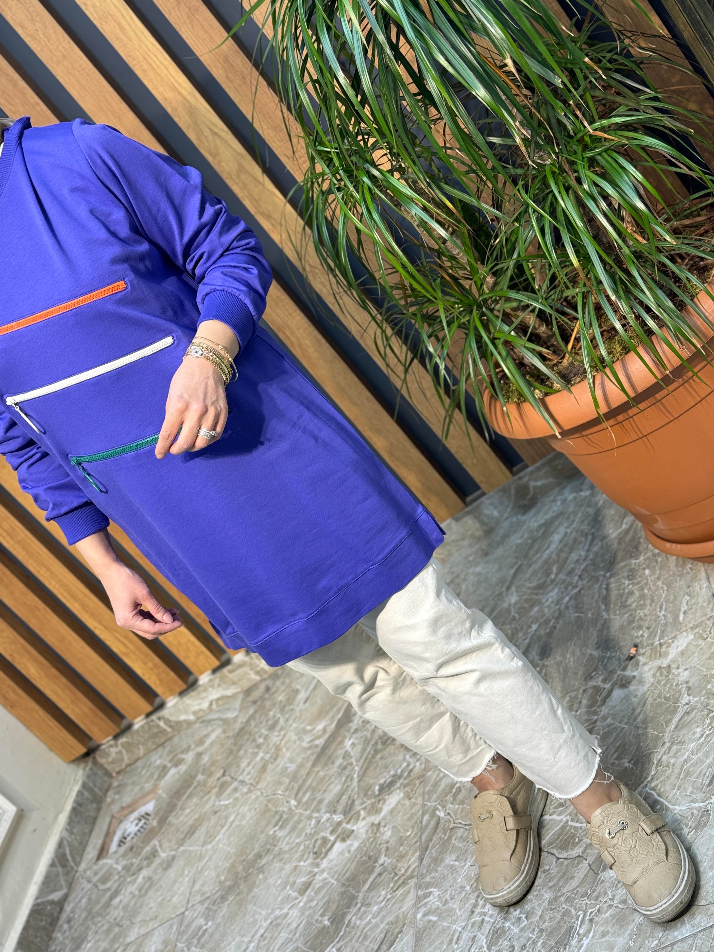 KADO SOFF FERMUARLI SWEAT 7384