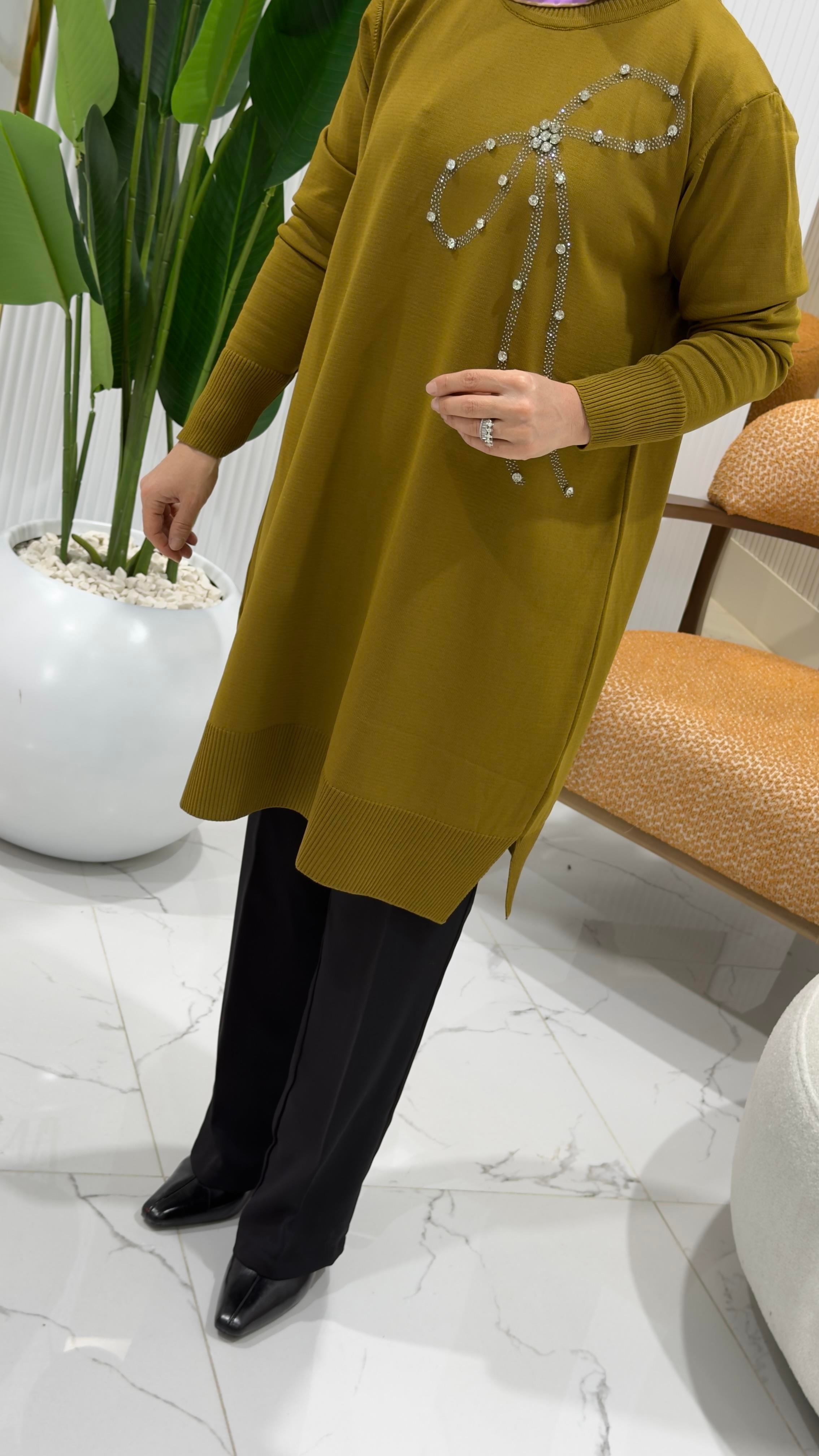 KADO TAŞLI TRİKO TUNİK- 2725029