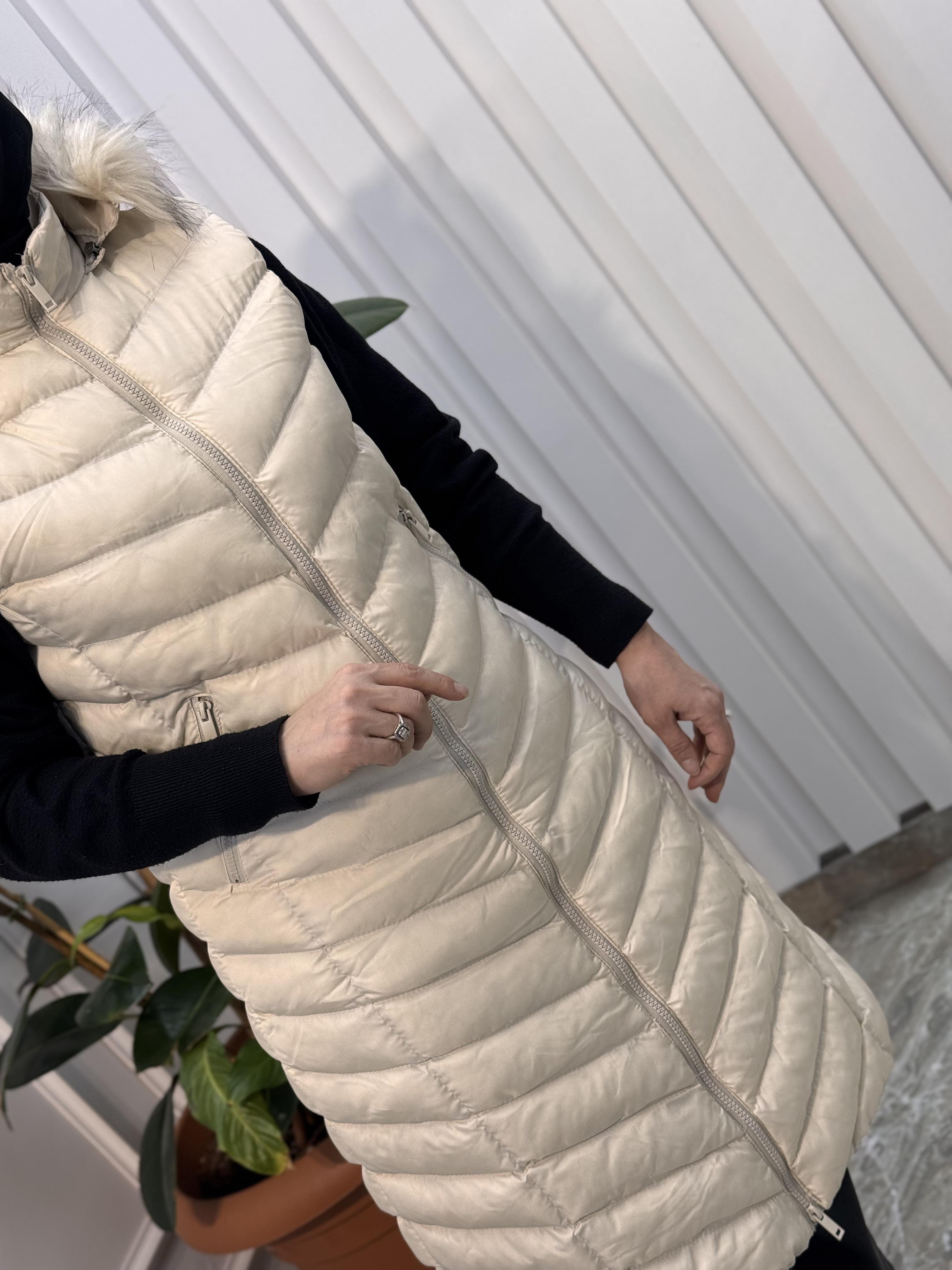 KADO UZUN ŞİŞME YELEK 3025-1