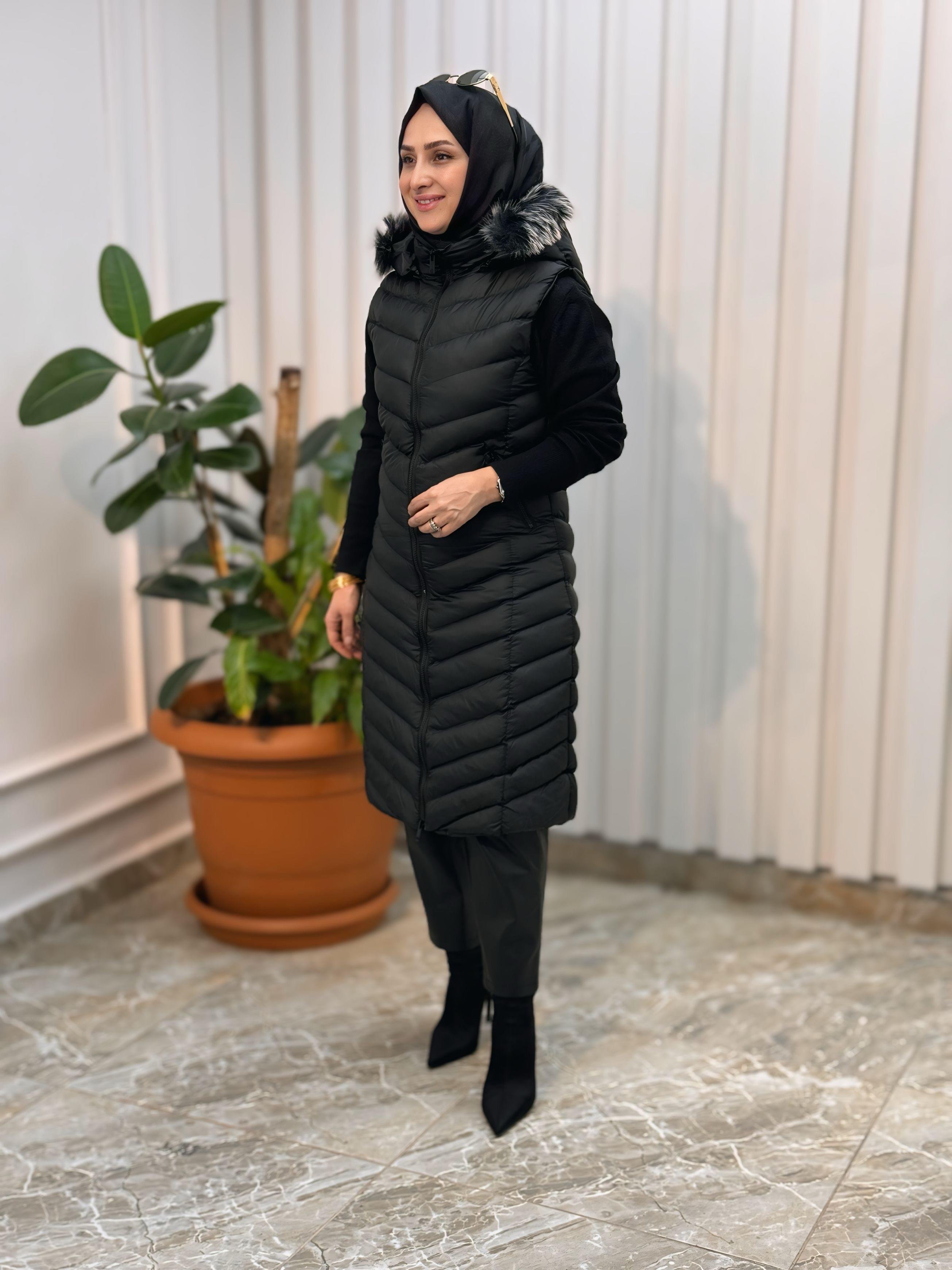 KADO UZUN ŞİŞME YELEK 3025-1