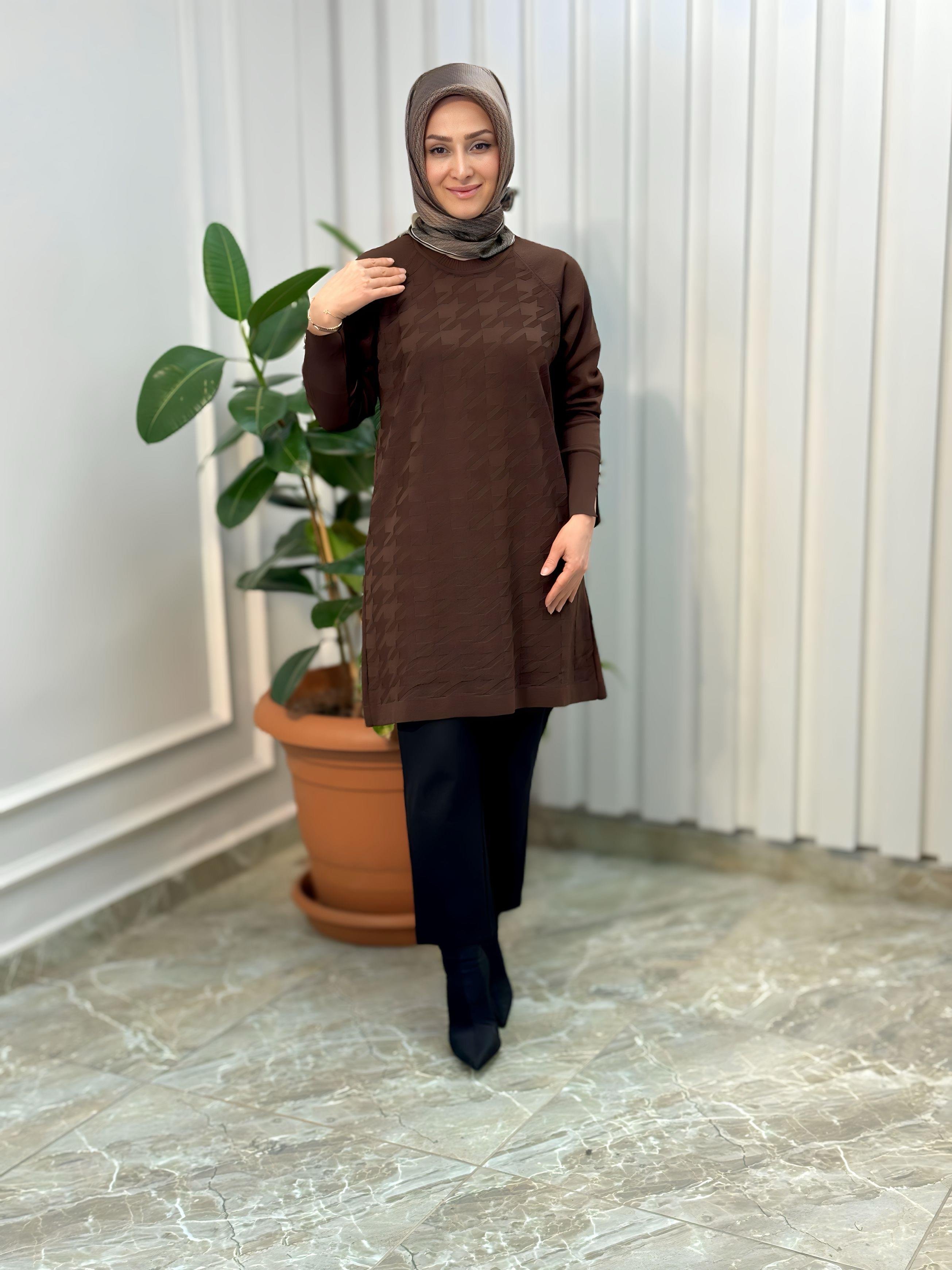KAZAYAĞI DESEN TUNİK K015