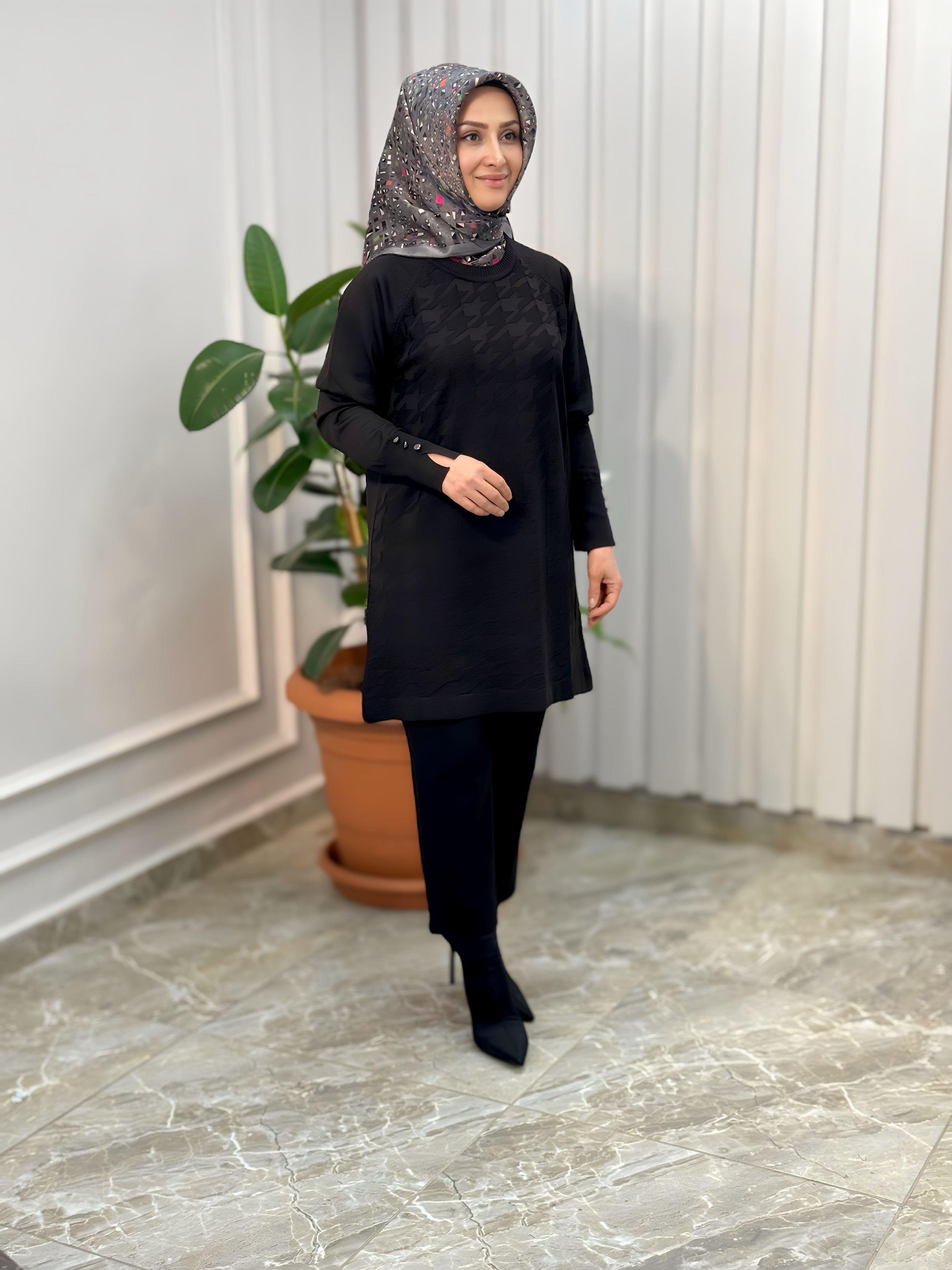 KAZAYAĞI DESEN TUNİK K015