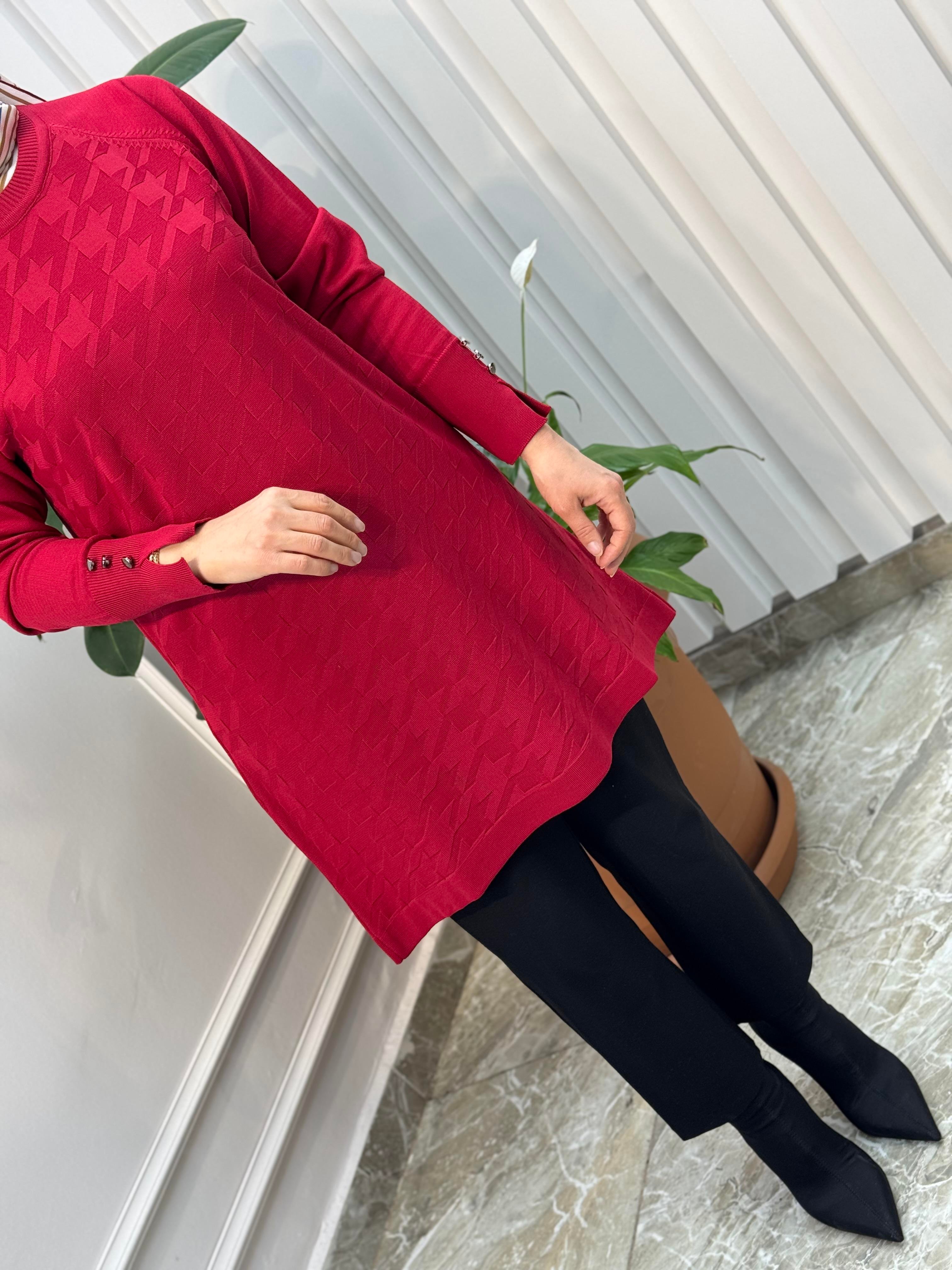 KAZAYAĞI DESEN TUNİK K015