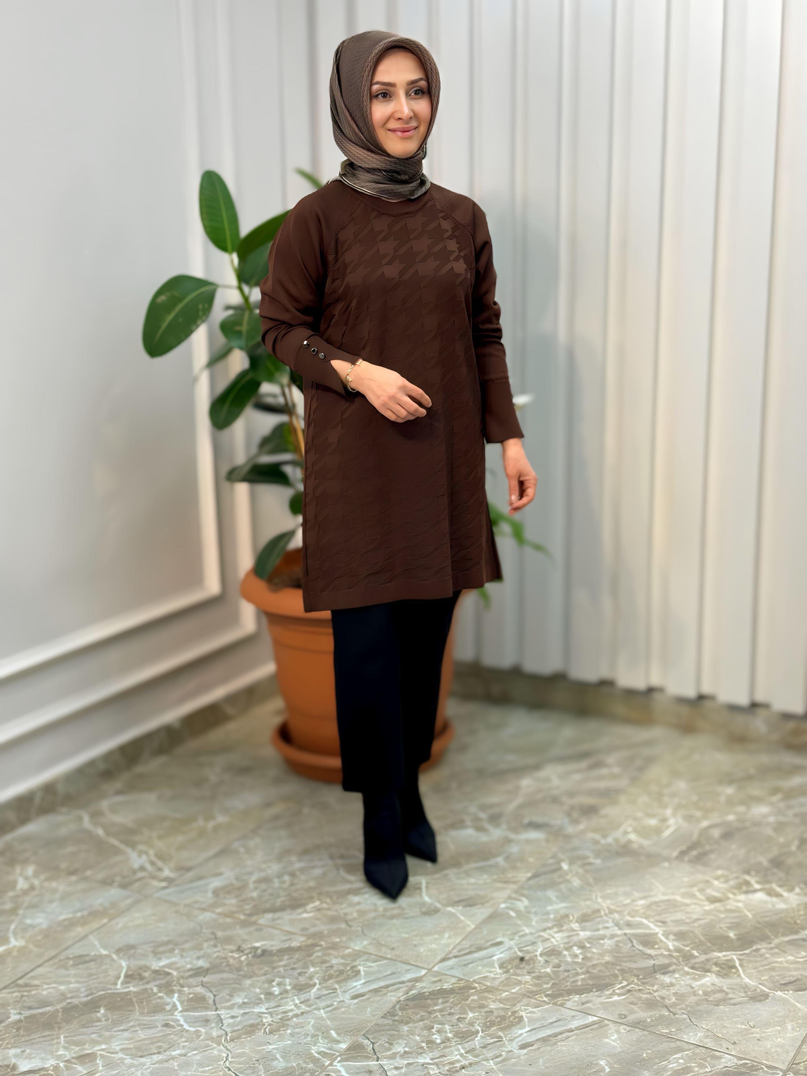 KAZAYAĞI DESEN TUNİK K015