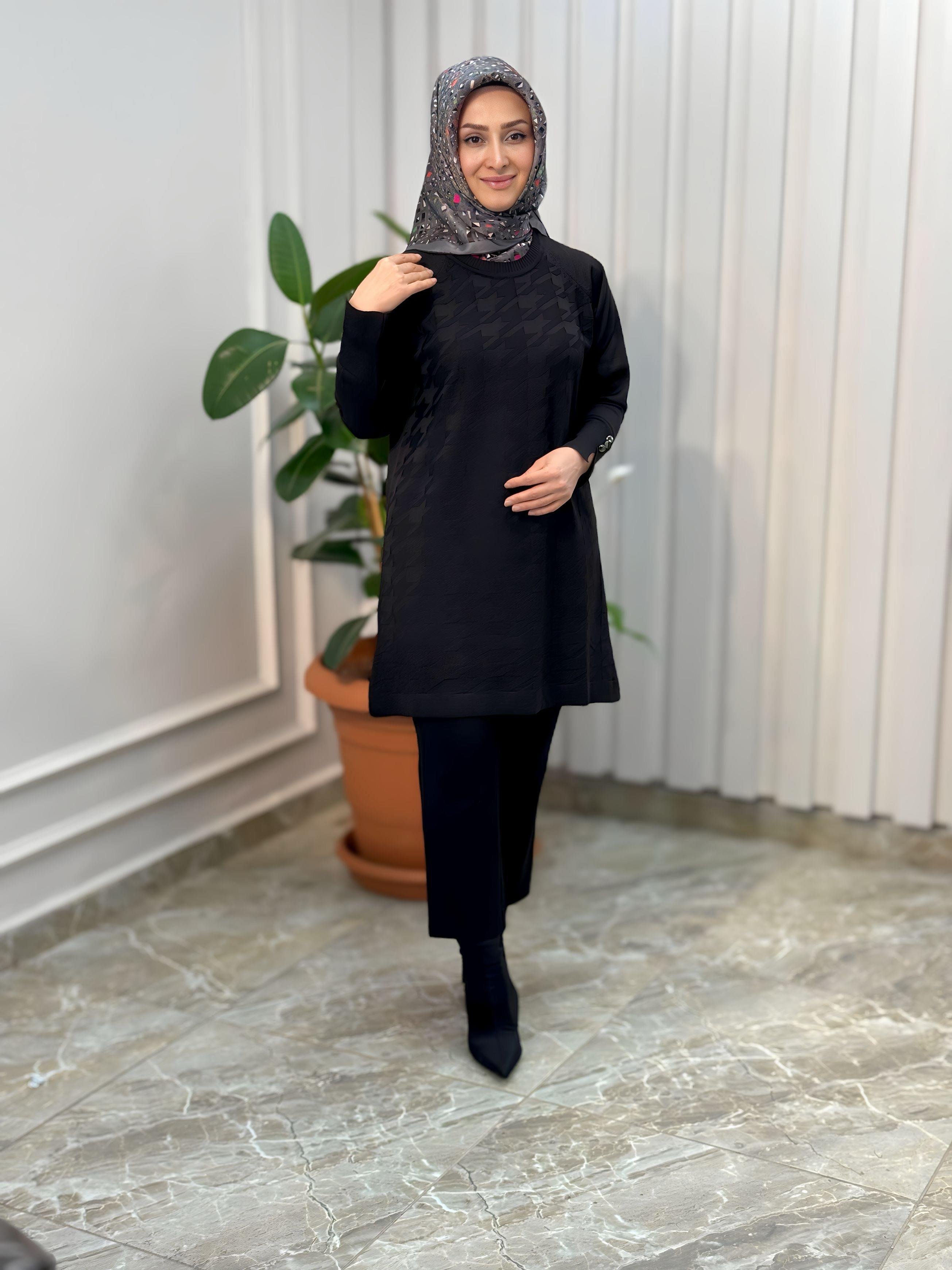 KAZAYAĞI DESEN TUNİK K015