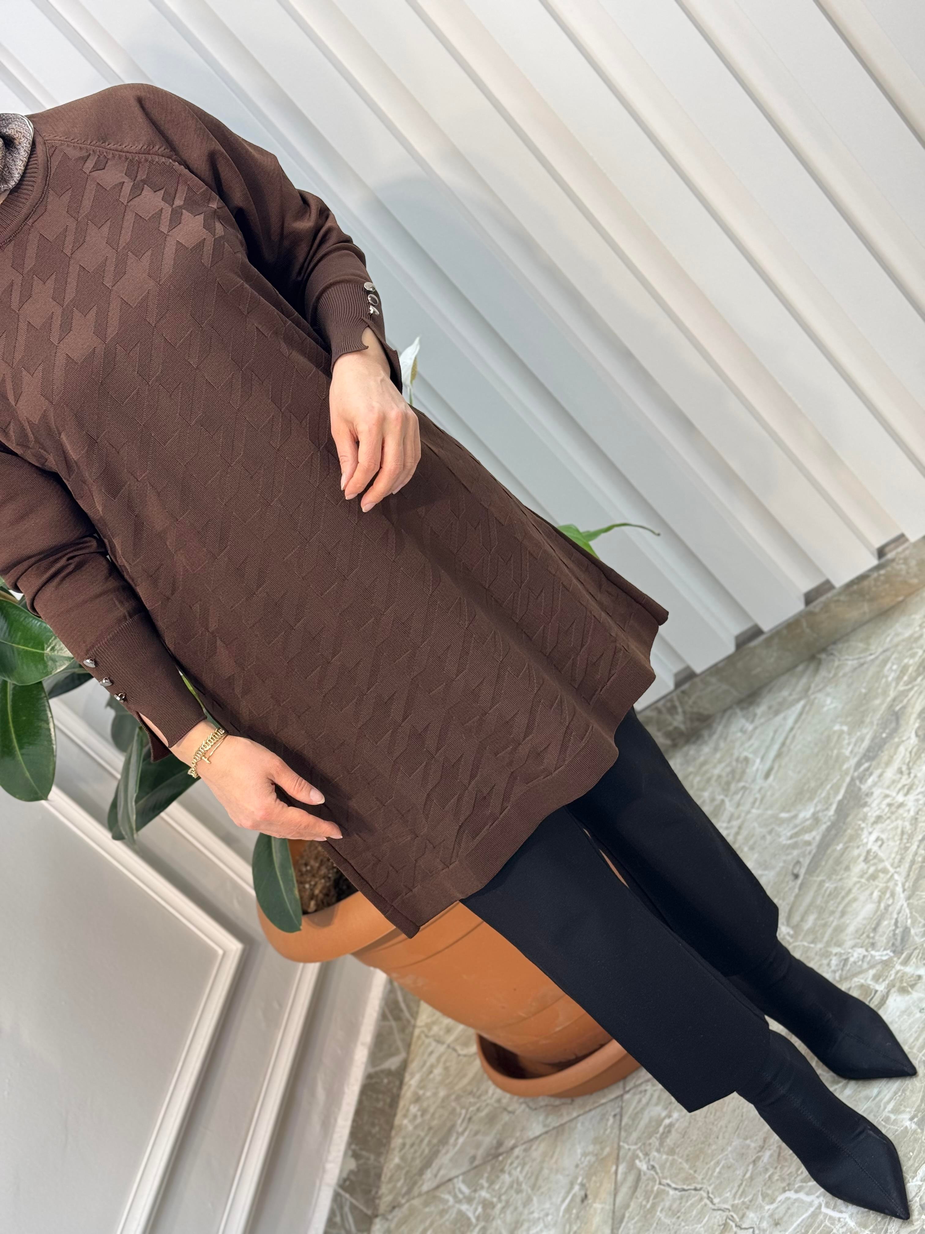 KAZAYAĞI DESEN TUNİK K015