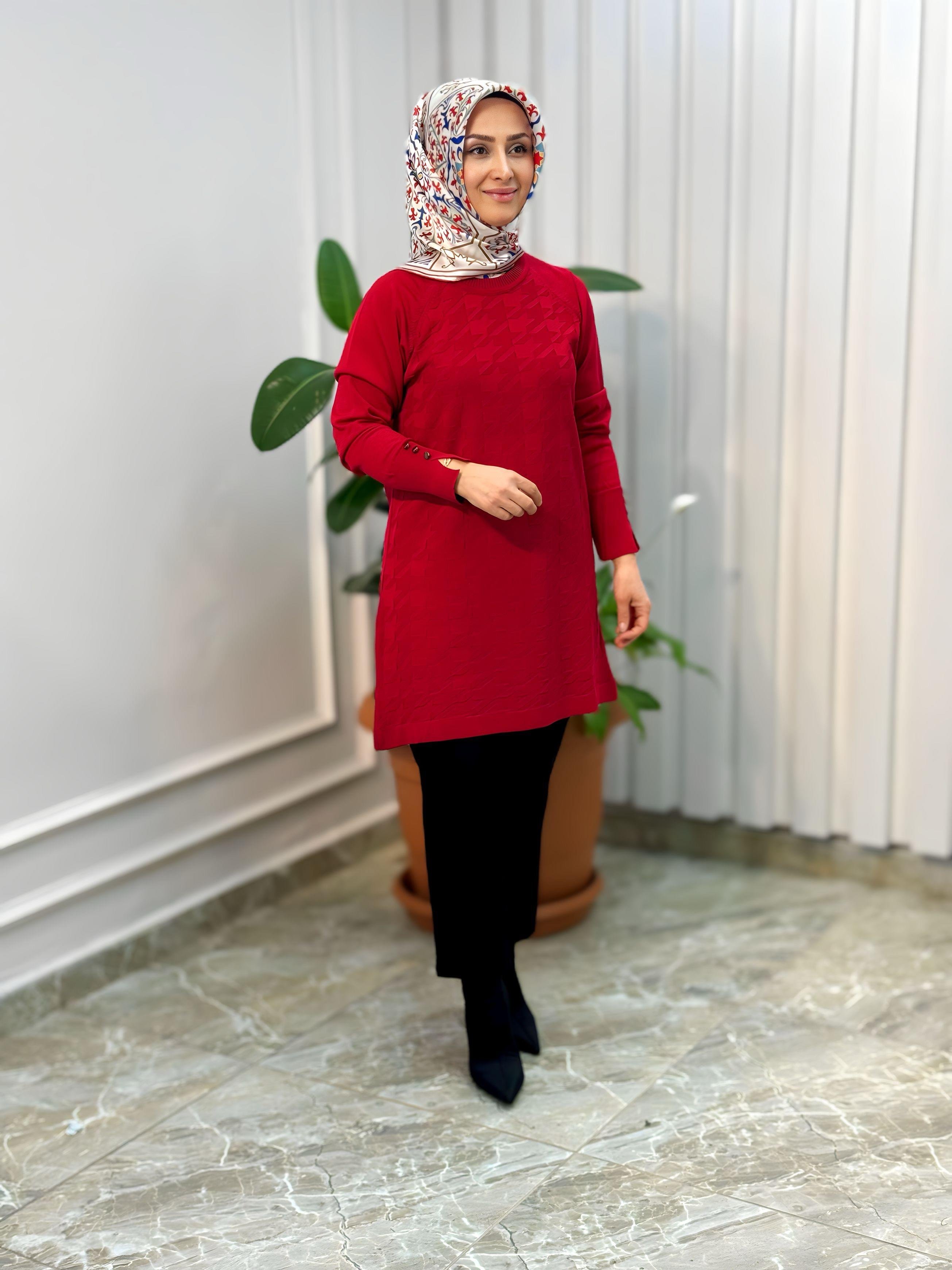 KAZAYAĞI DESEN TUNİK K015