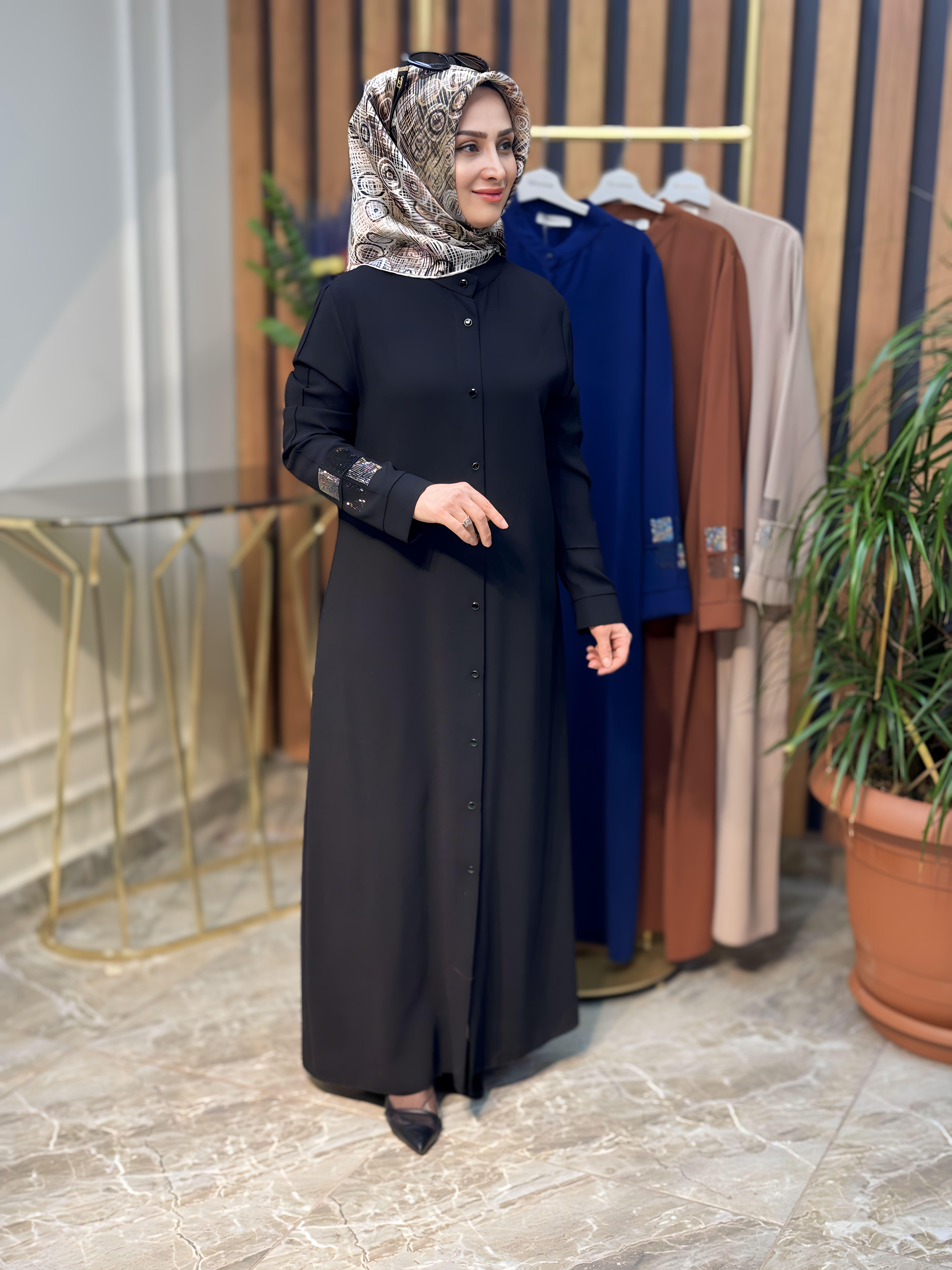 KREP ÇIMALI TAŞLI GİY-ÇIK -4713