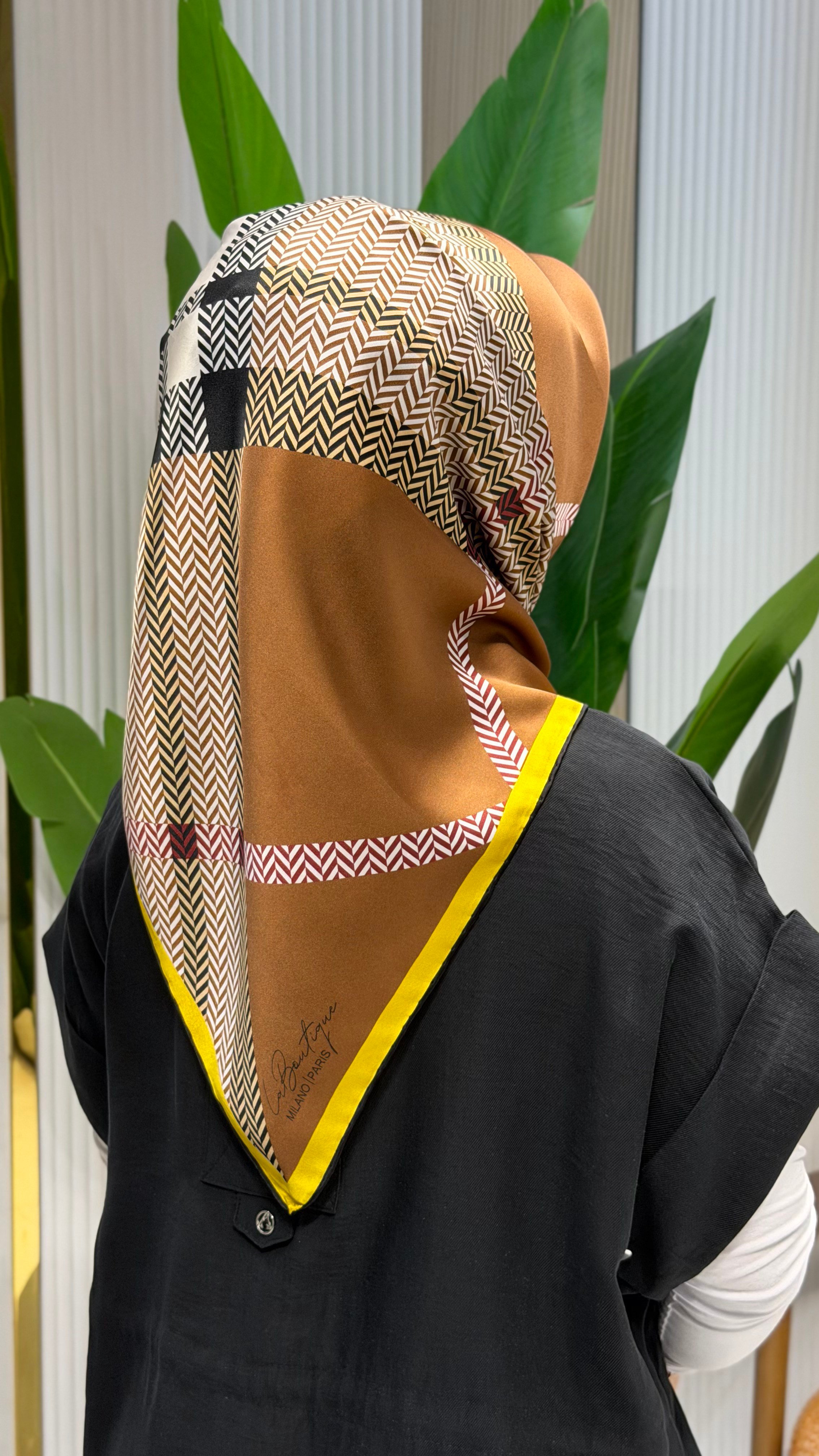 LA BOUTIQUE SURA İPEK EŞARP 1604-04