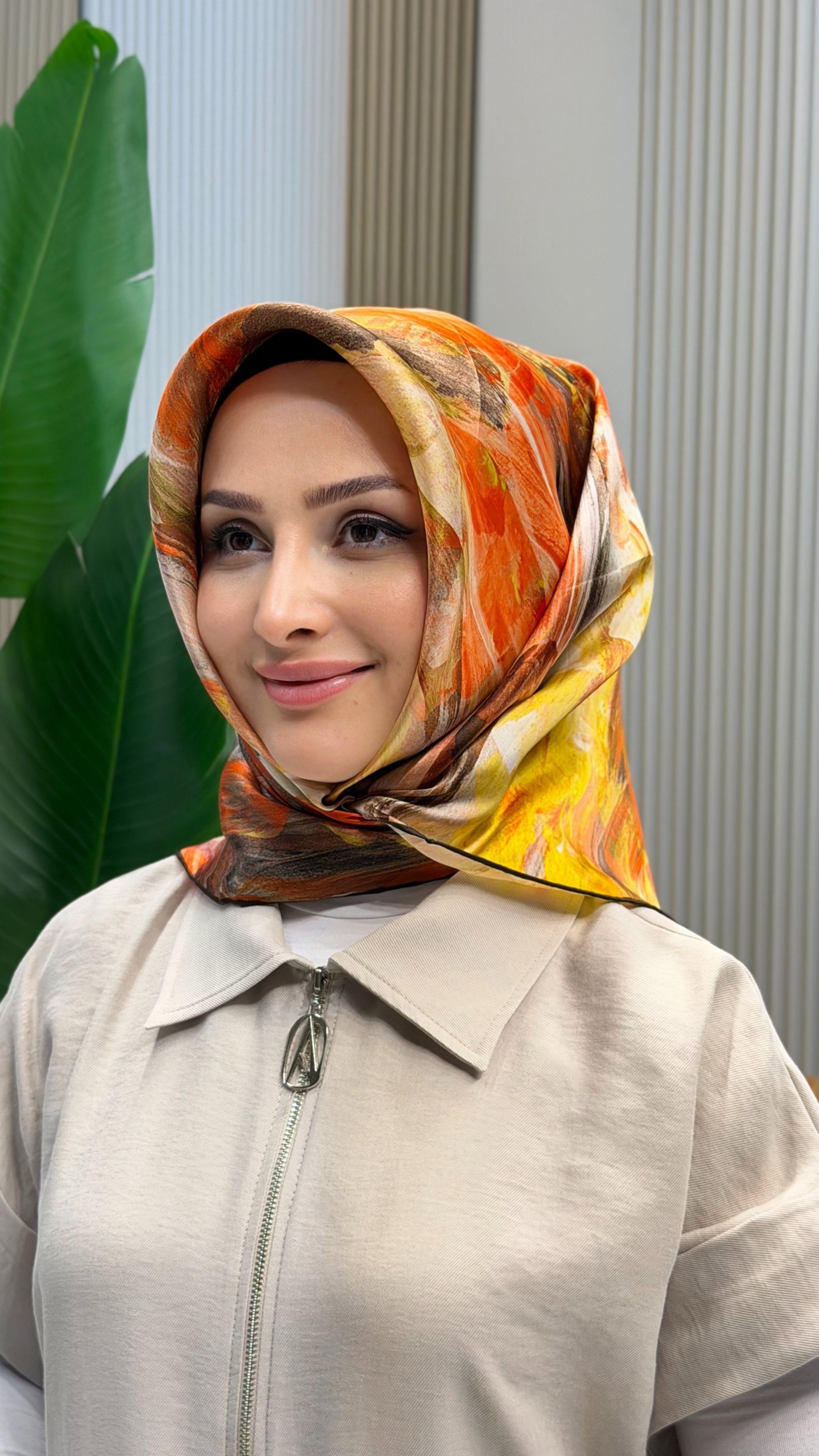 LA BOUTİQUE SURA İPEK EŞARP 2523-03