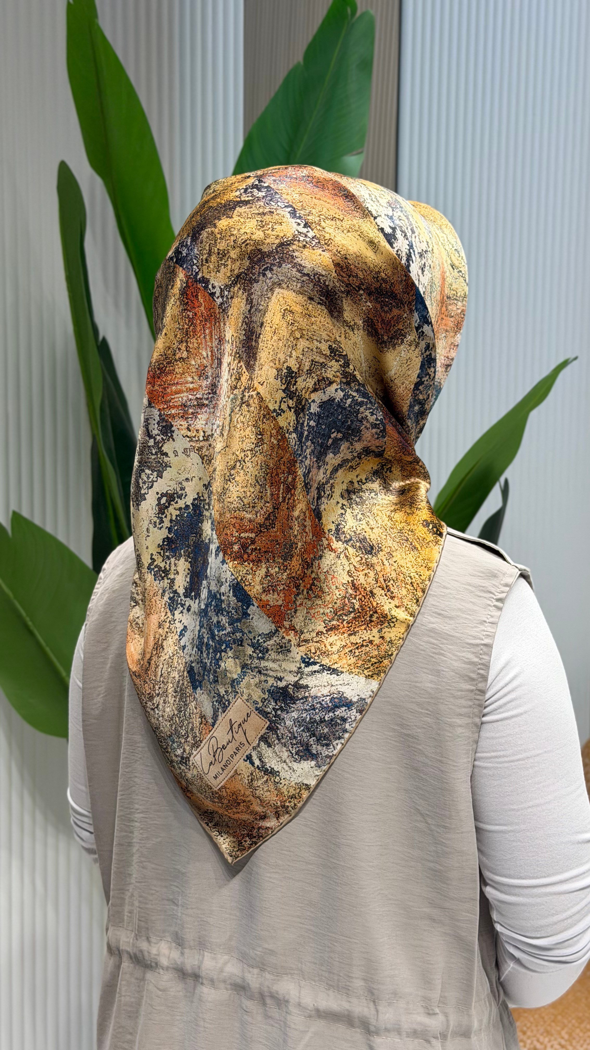 LA BOUTIQUE SURA İPEK EŞARP 2537-04
