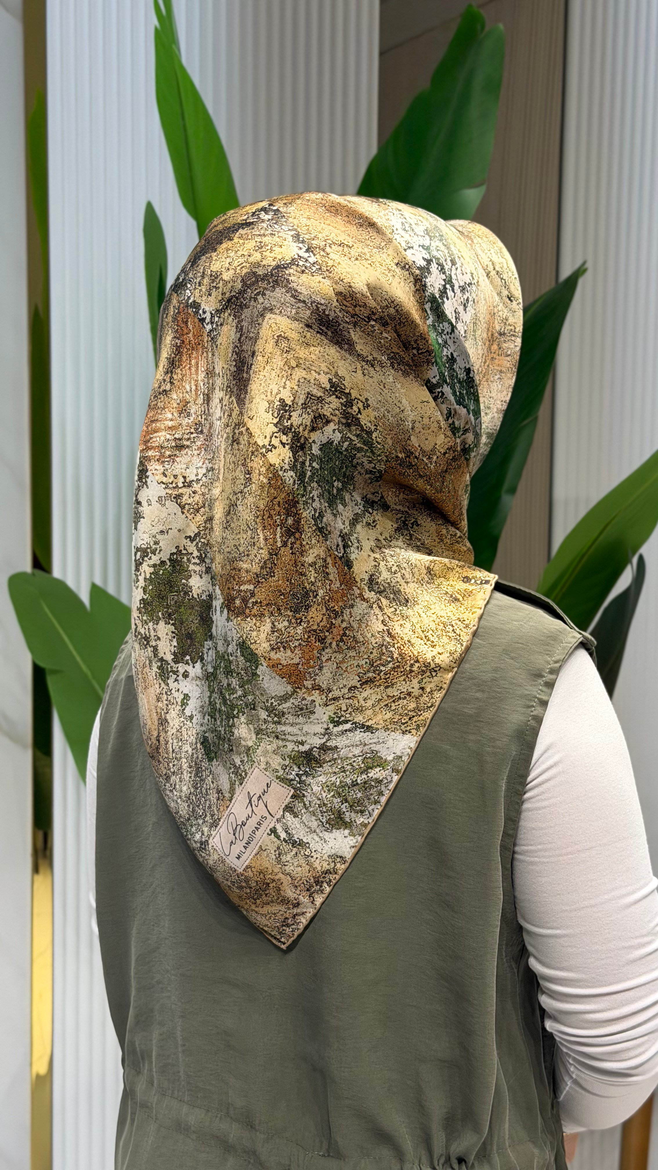 LA BOUTIQUE SURA İPEK EŞARP 2537-07