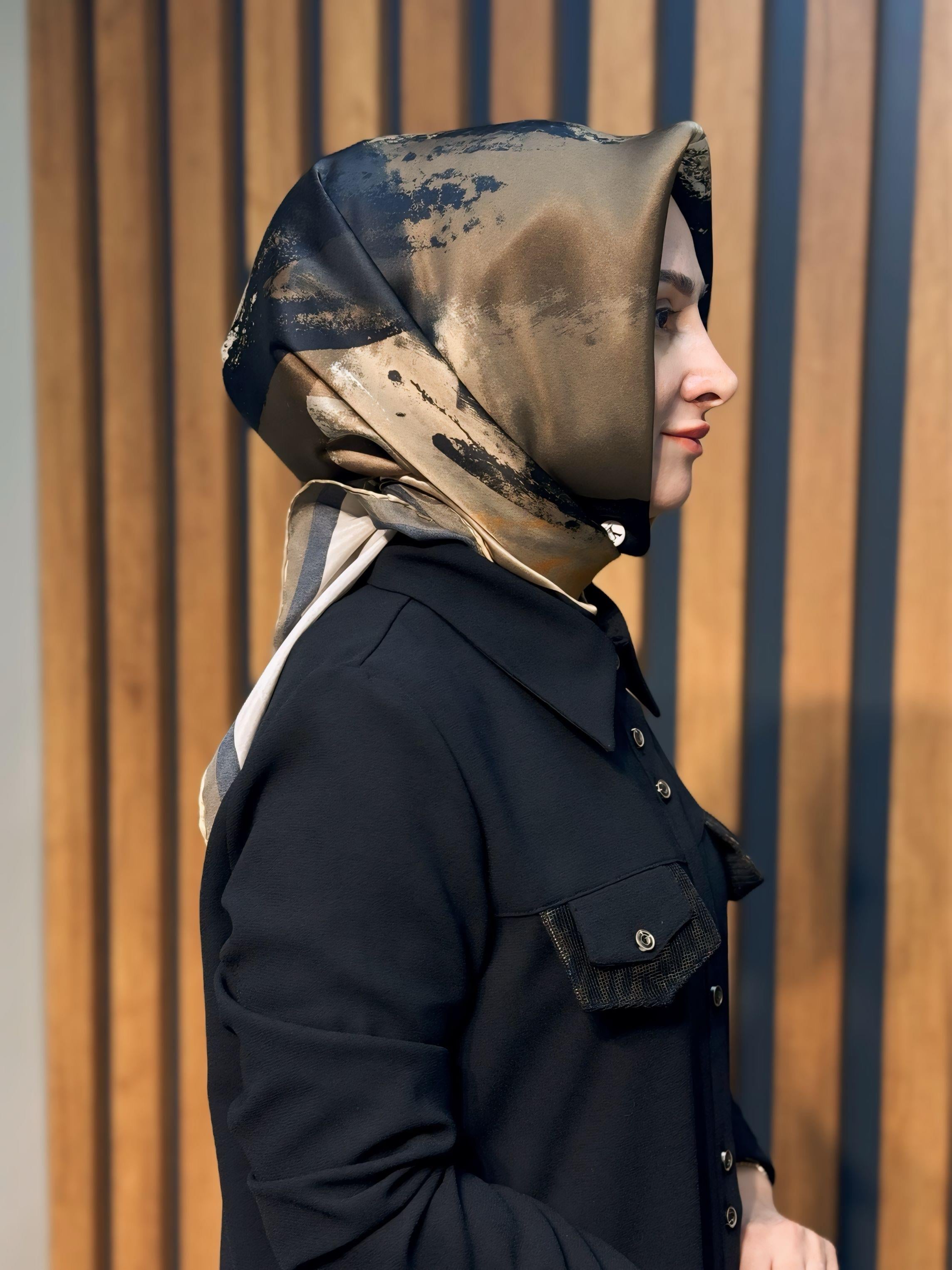MELİH ÇİFT DÜĞMELİ LEOPAR DETAYLI TUNİK 4204