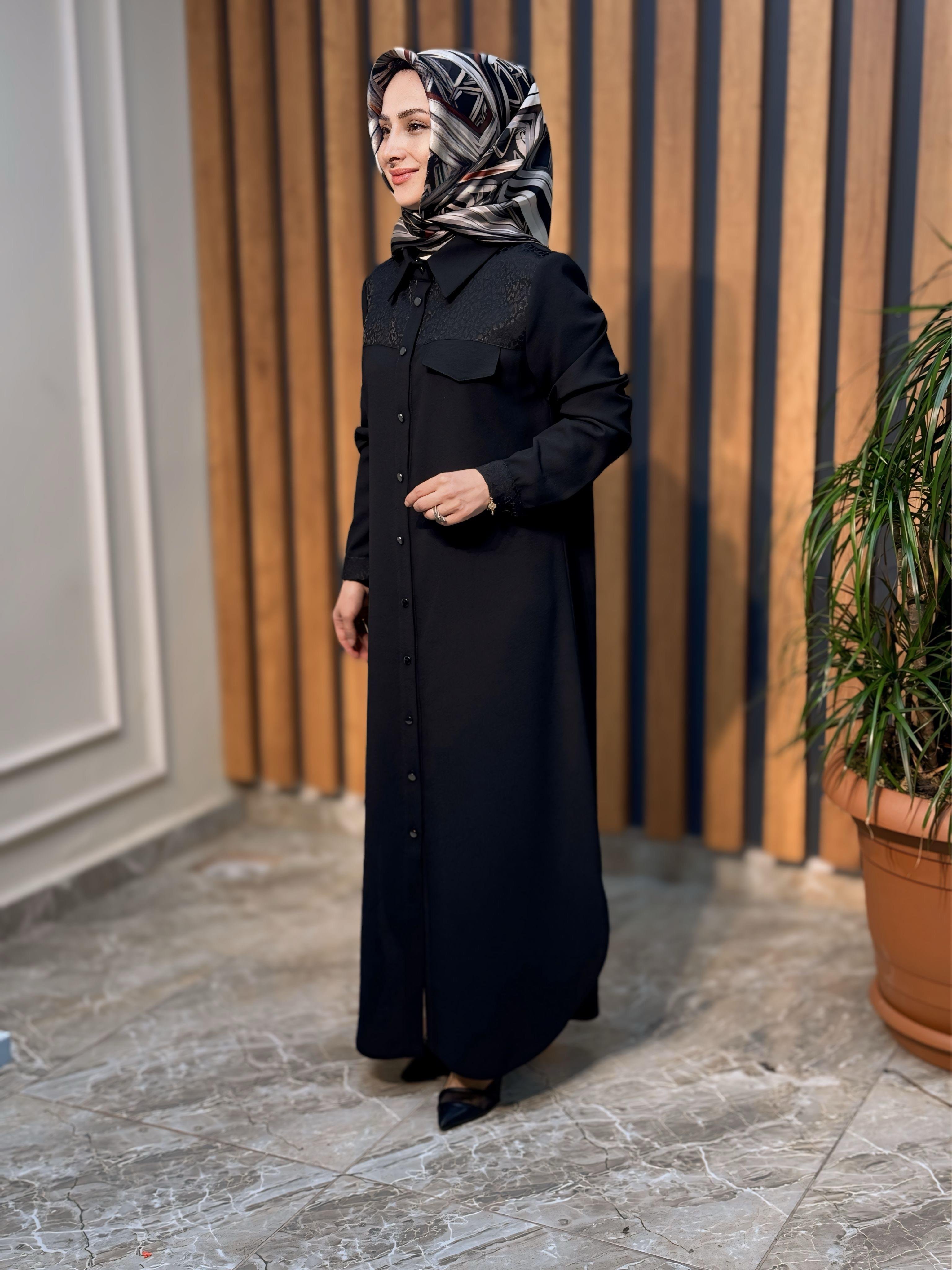 MELİH DESENLİ DÜĞMELİ TUNİK 4203