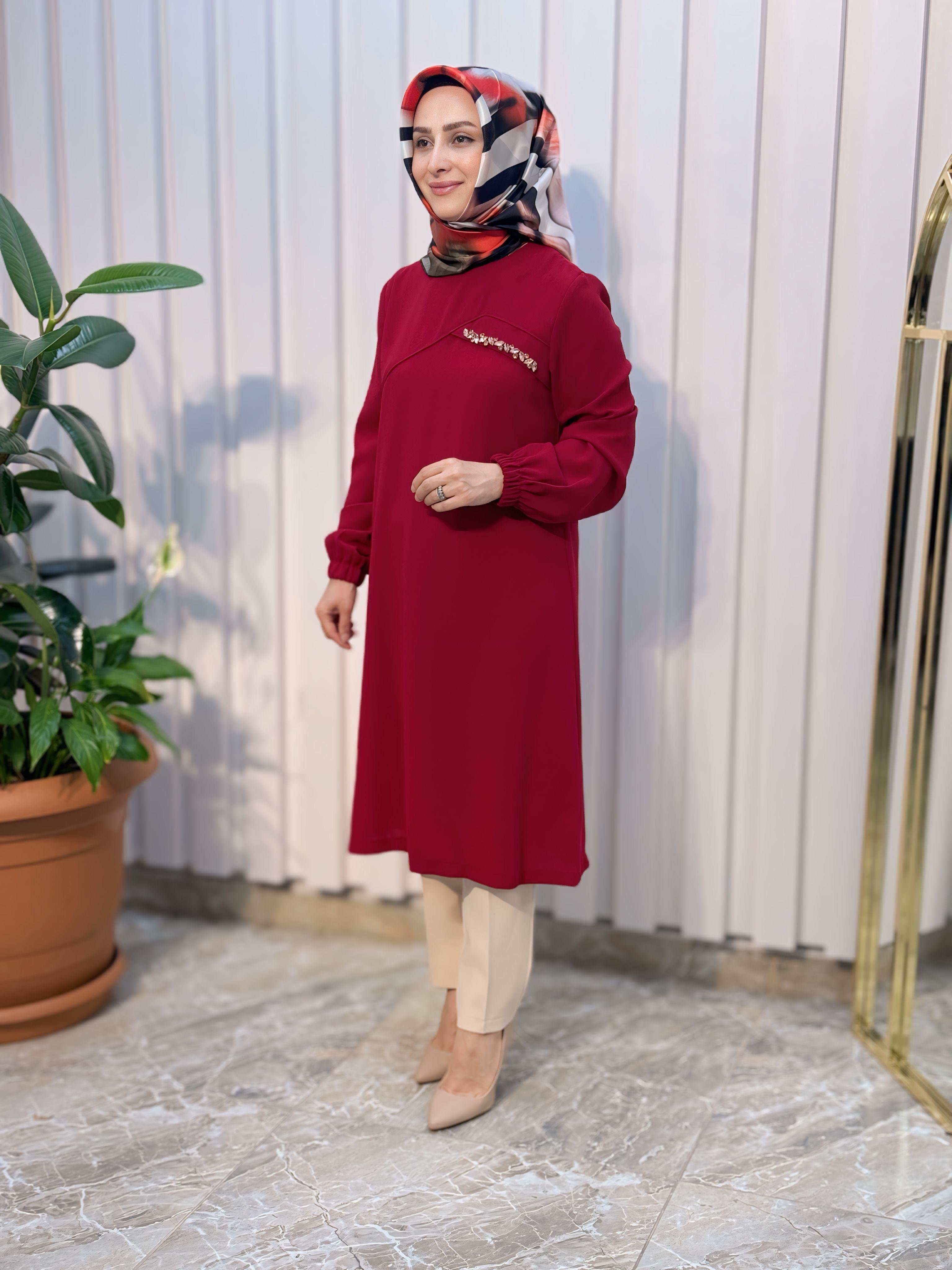 MELİH ÖNÜ İŞLEMELİ TUNİK 4183