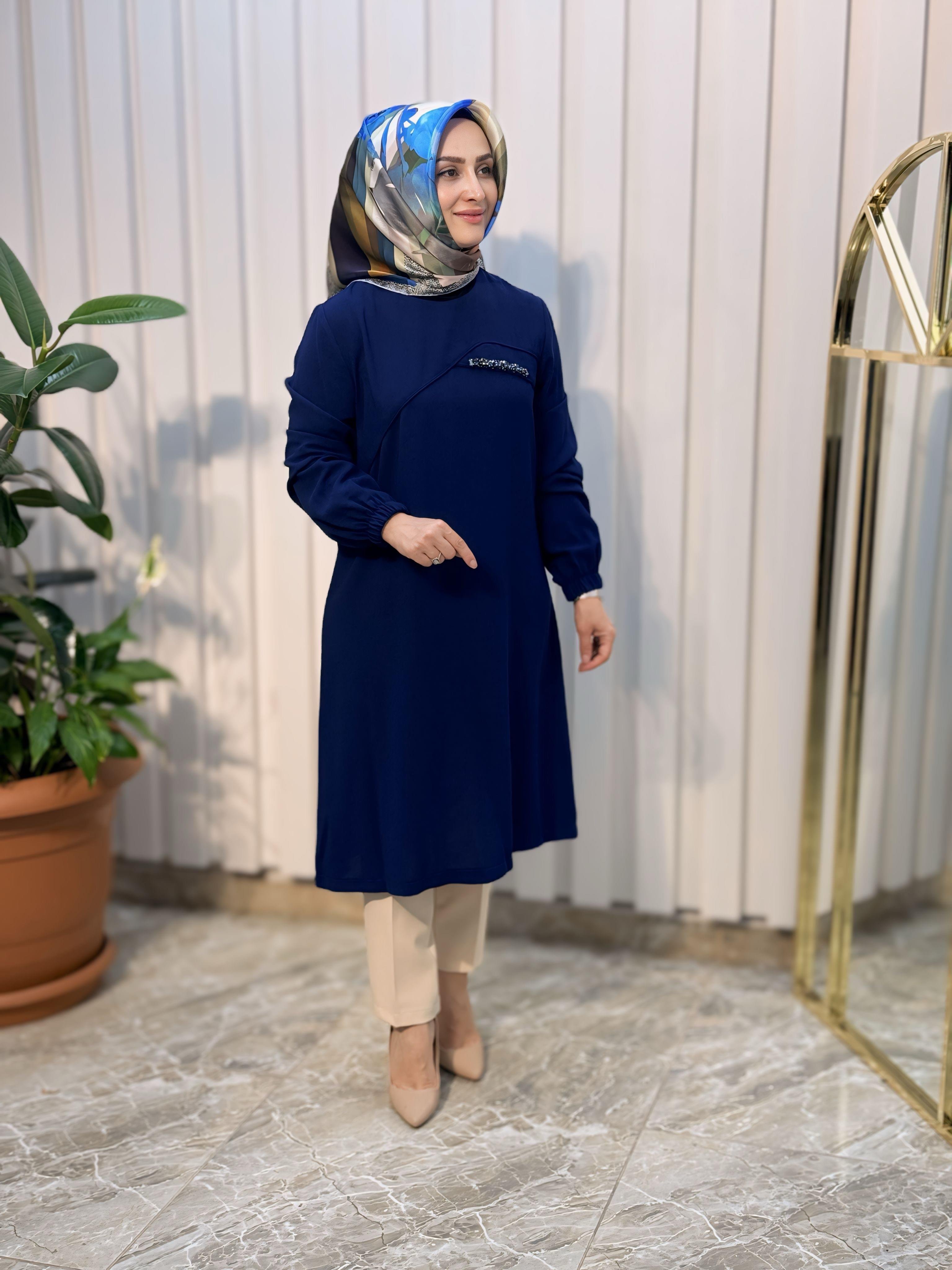 MELİH ÖNÜ İŞLEMELİ TUNİK 4183