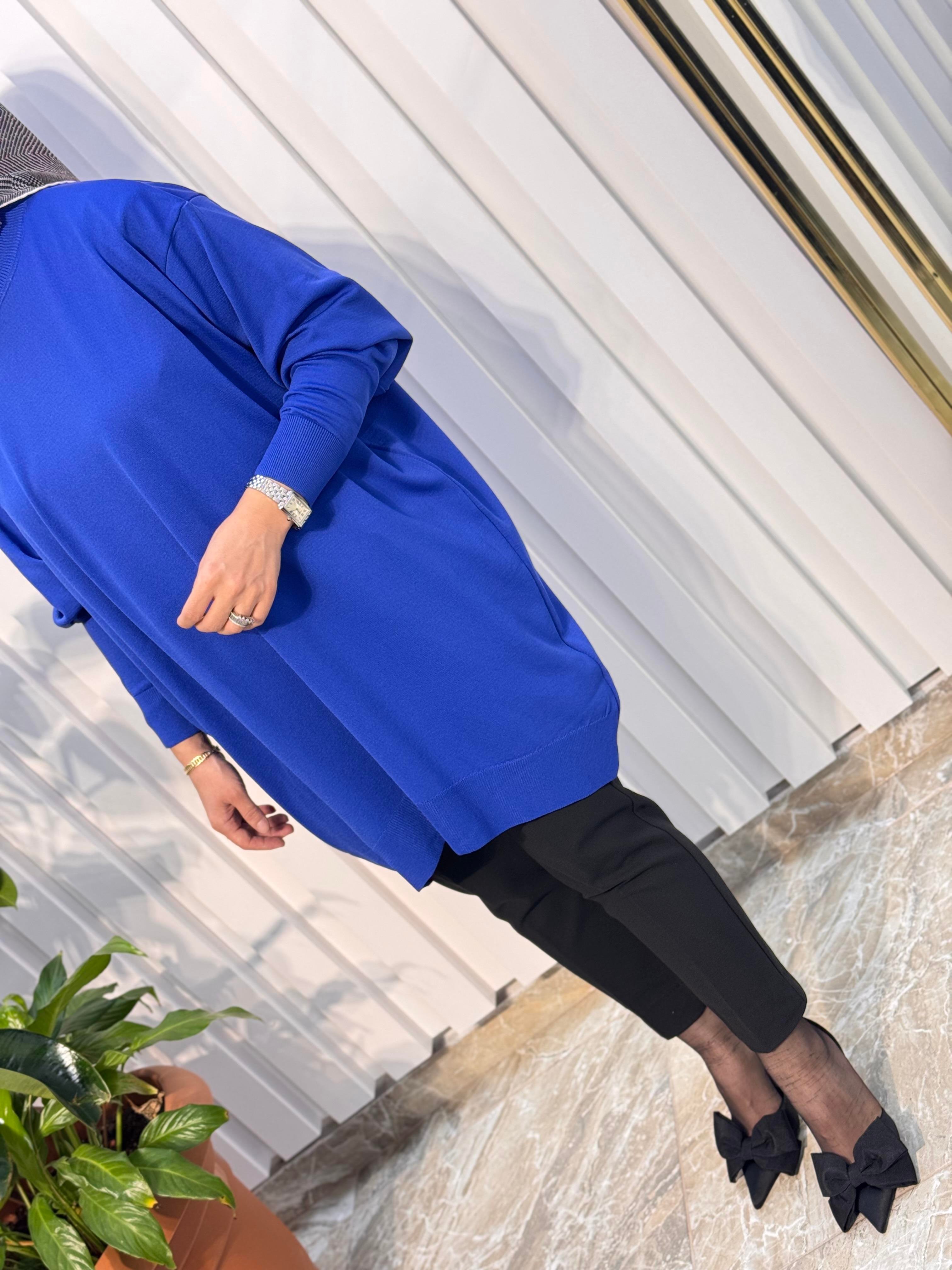 MERSERİZE DÜZ TUNİK -9176