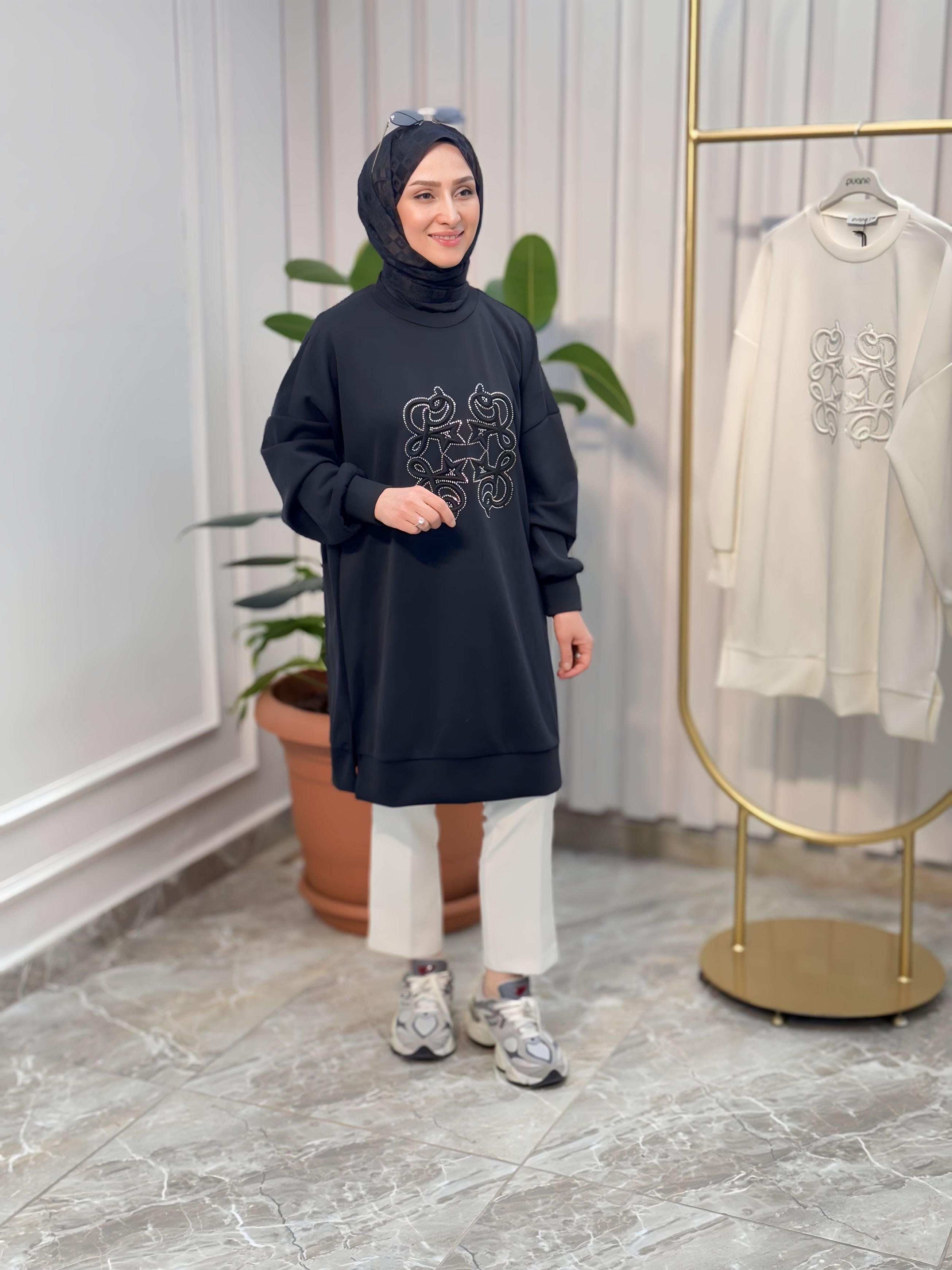 PUANE ÖN TAŞLI OYSHO TUNİK -10612
