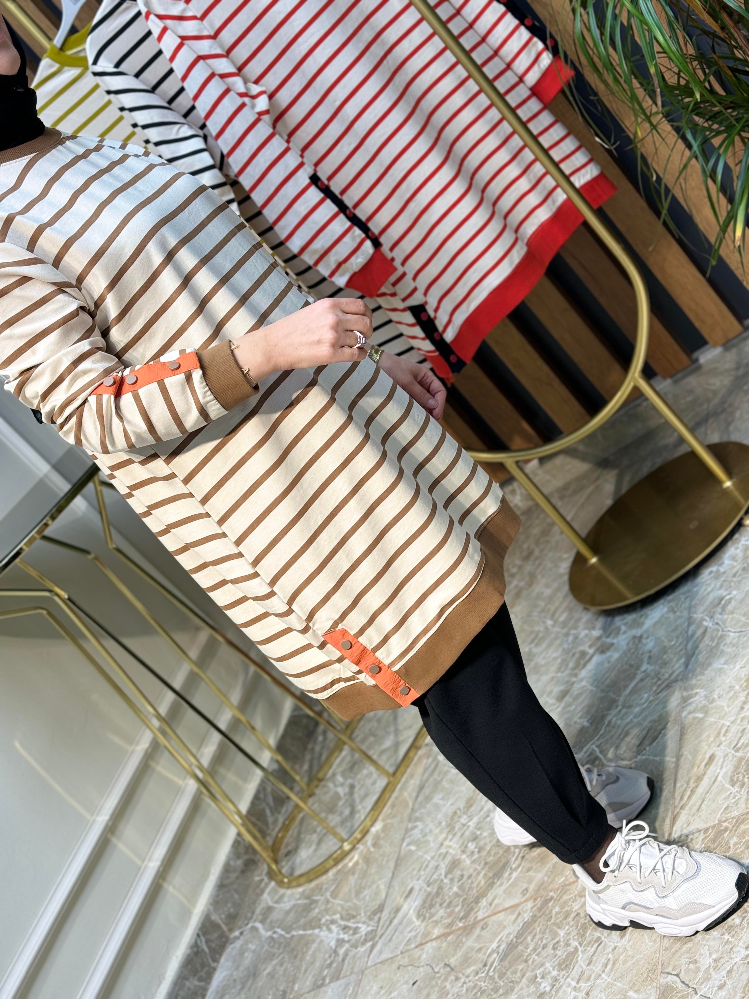 SOFF KADO ÇİZGİLİ SWEAT -K7556