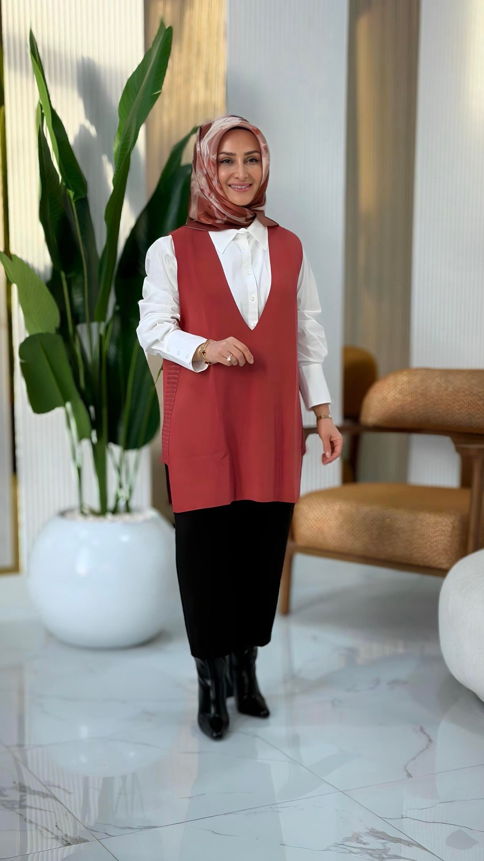 TIĞ TRİKO V YAKA SÜVETER SOMON-21939.1