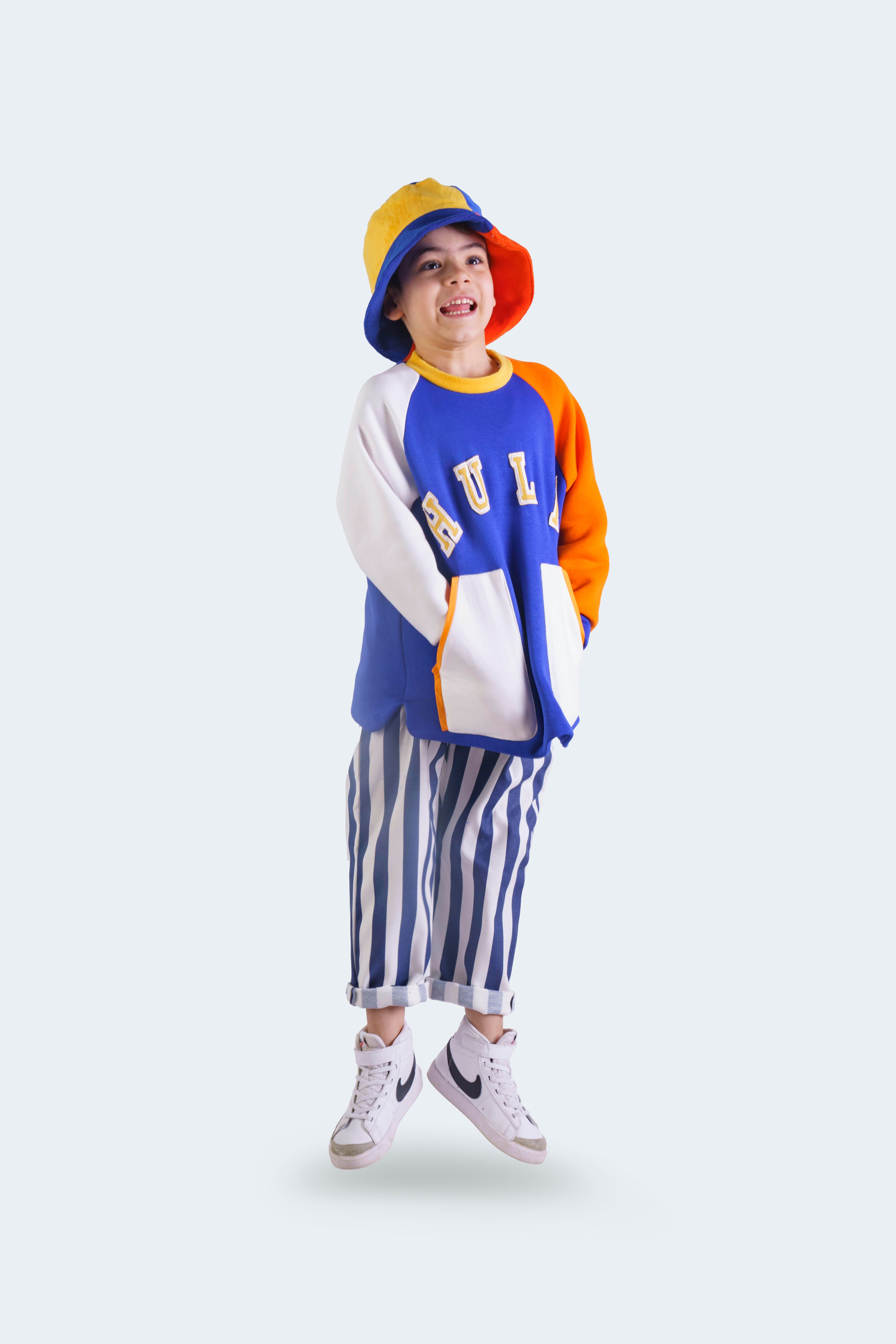 Çizgili Gabardin Pantolon