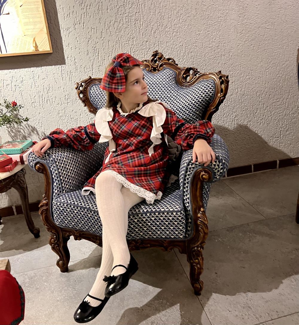 Ekose Çocuk Saç Aksesuarı